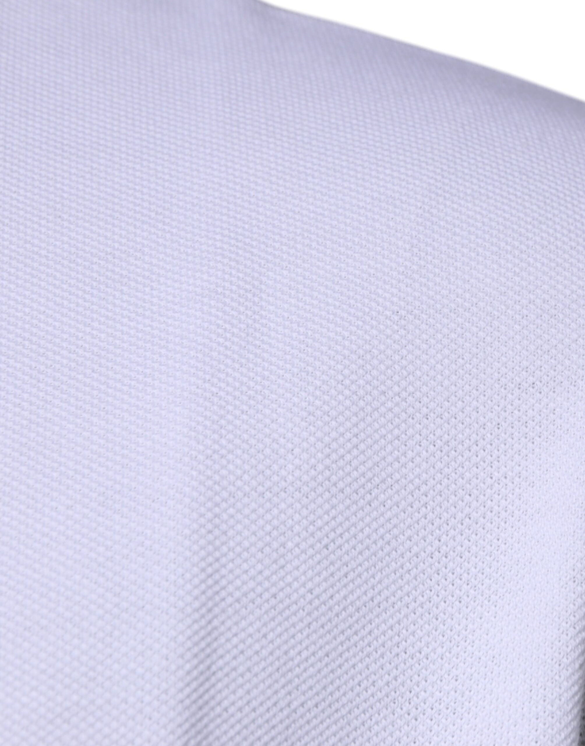 Versace white polo shirt with viscose collar for men with short sleeves-4