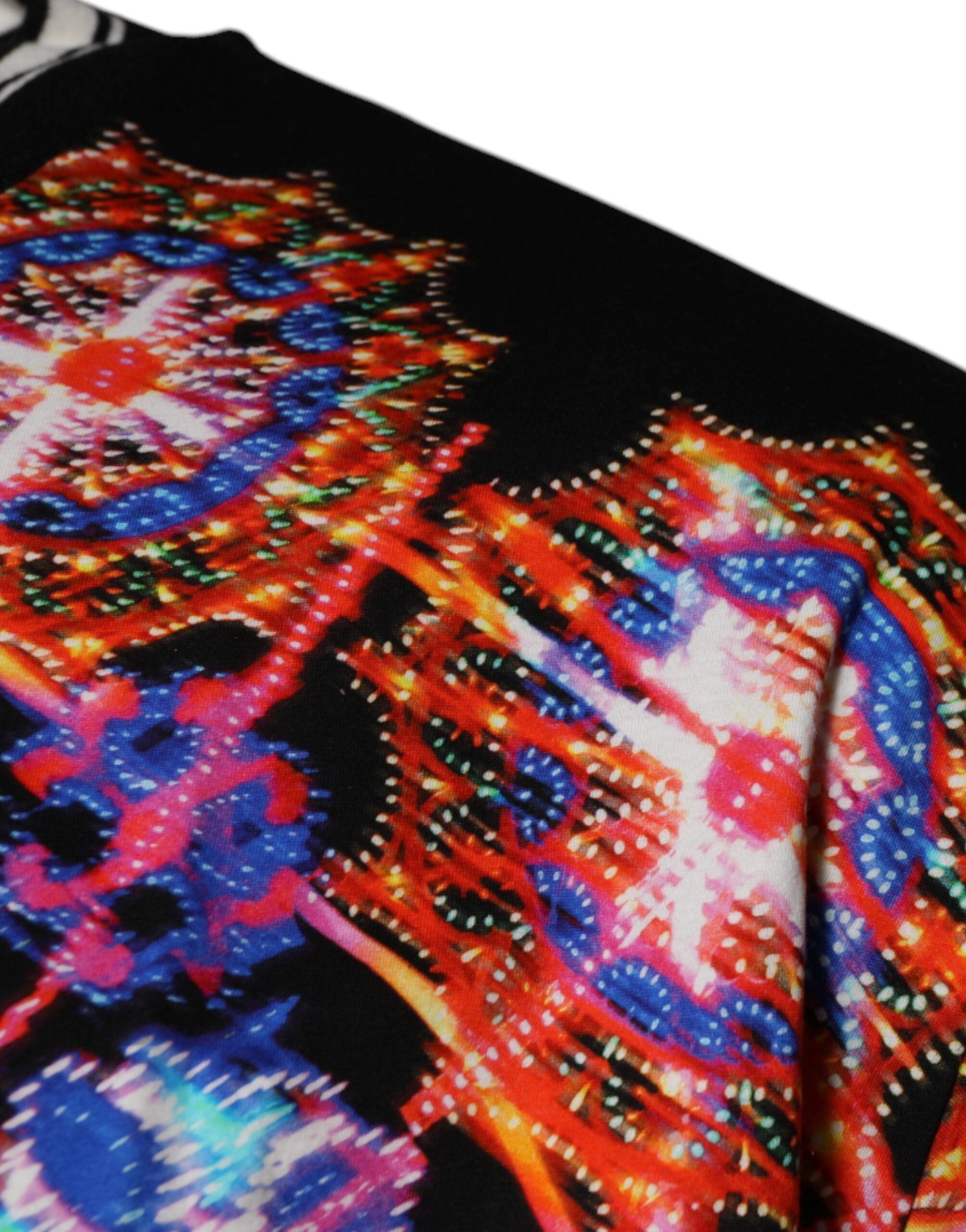 Dolce & Gabbana Multicolor Kaleidoscope Men's Short Sleeve T-Shirt-4