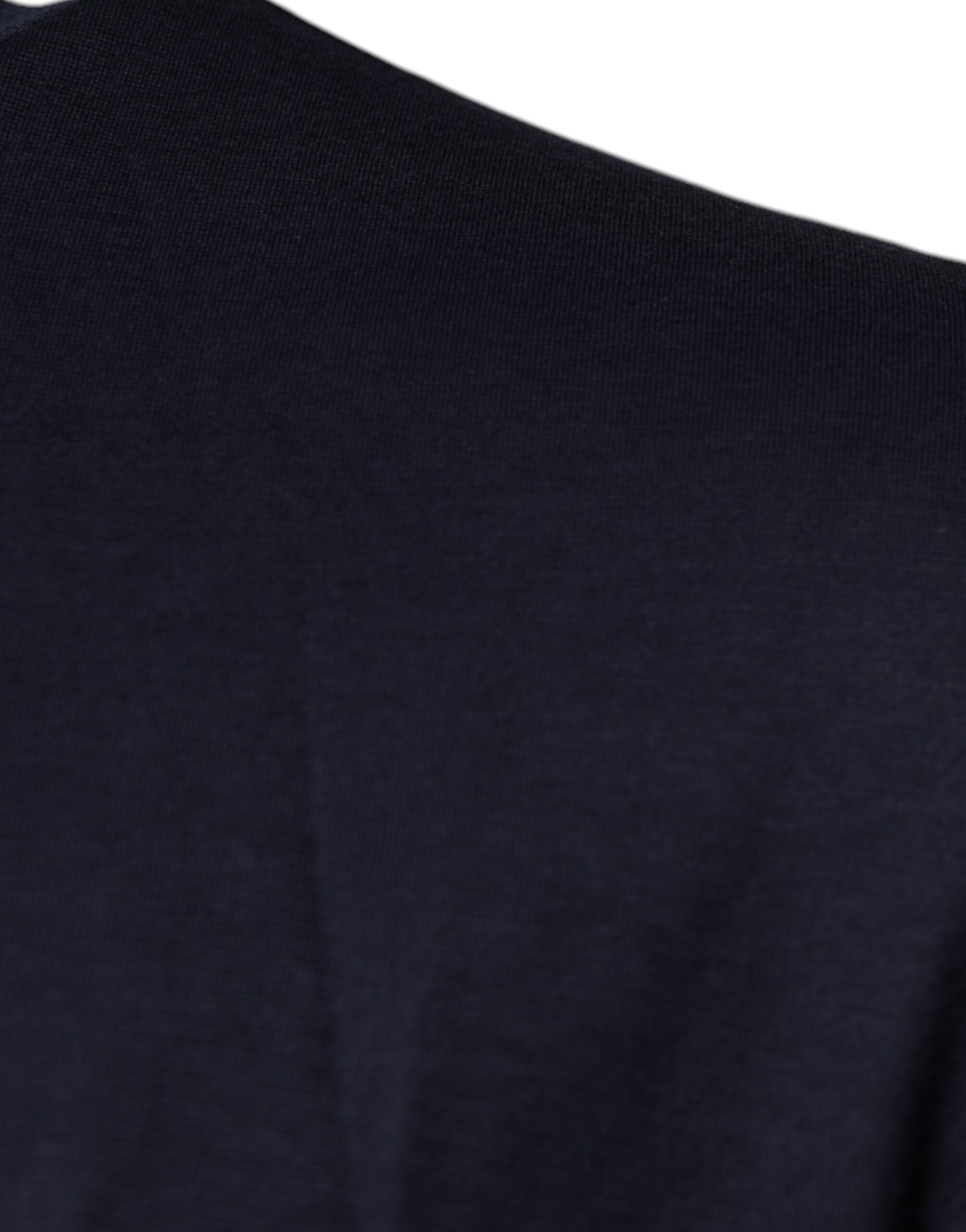 Camiseta azul de algodón con cuello redondo D&G King Of Love de Dolce & Gabbana-4