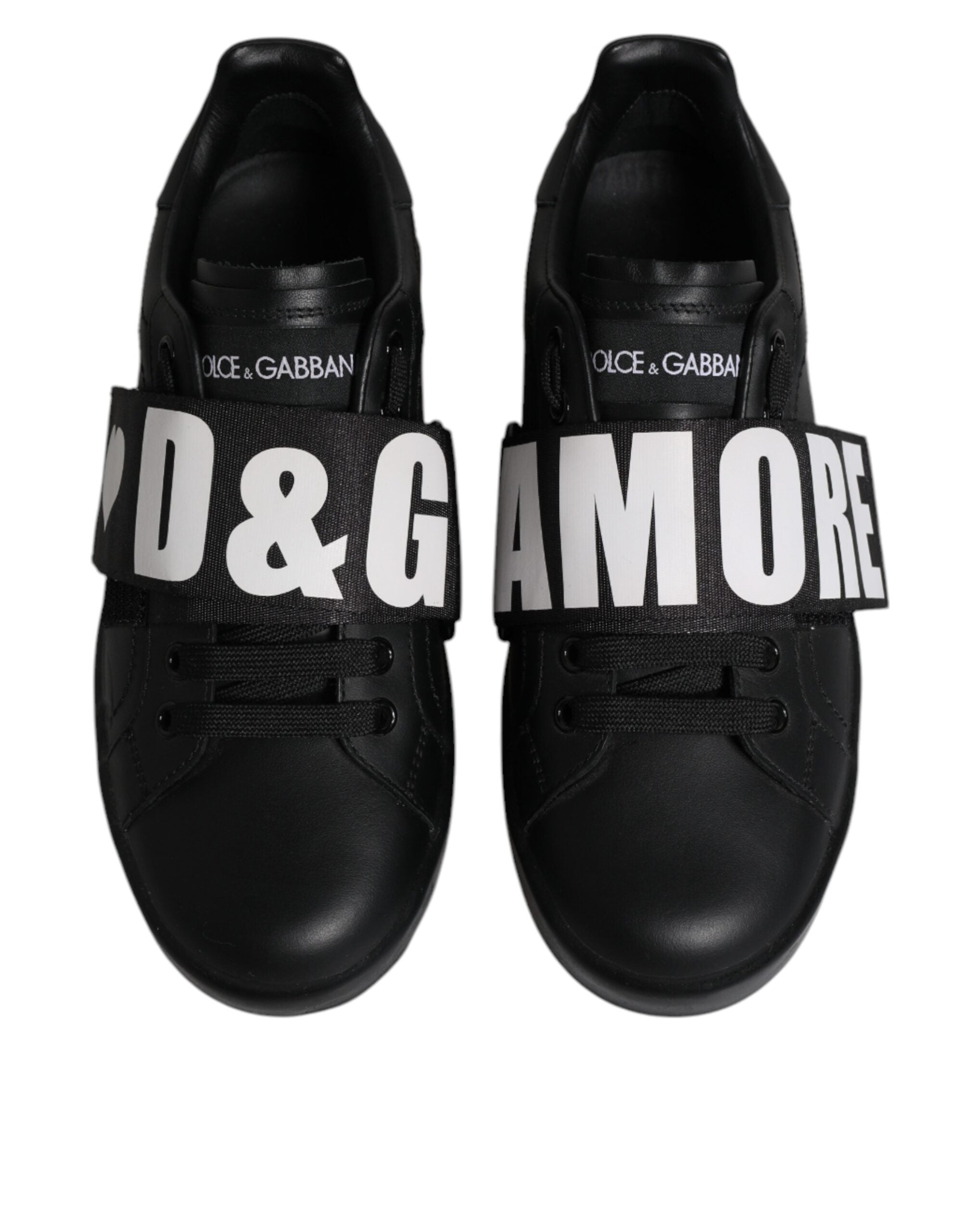 Zapatillas bajas negras D&G AMORE de Dolce & Gabbana-3