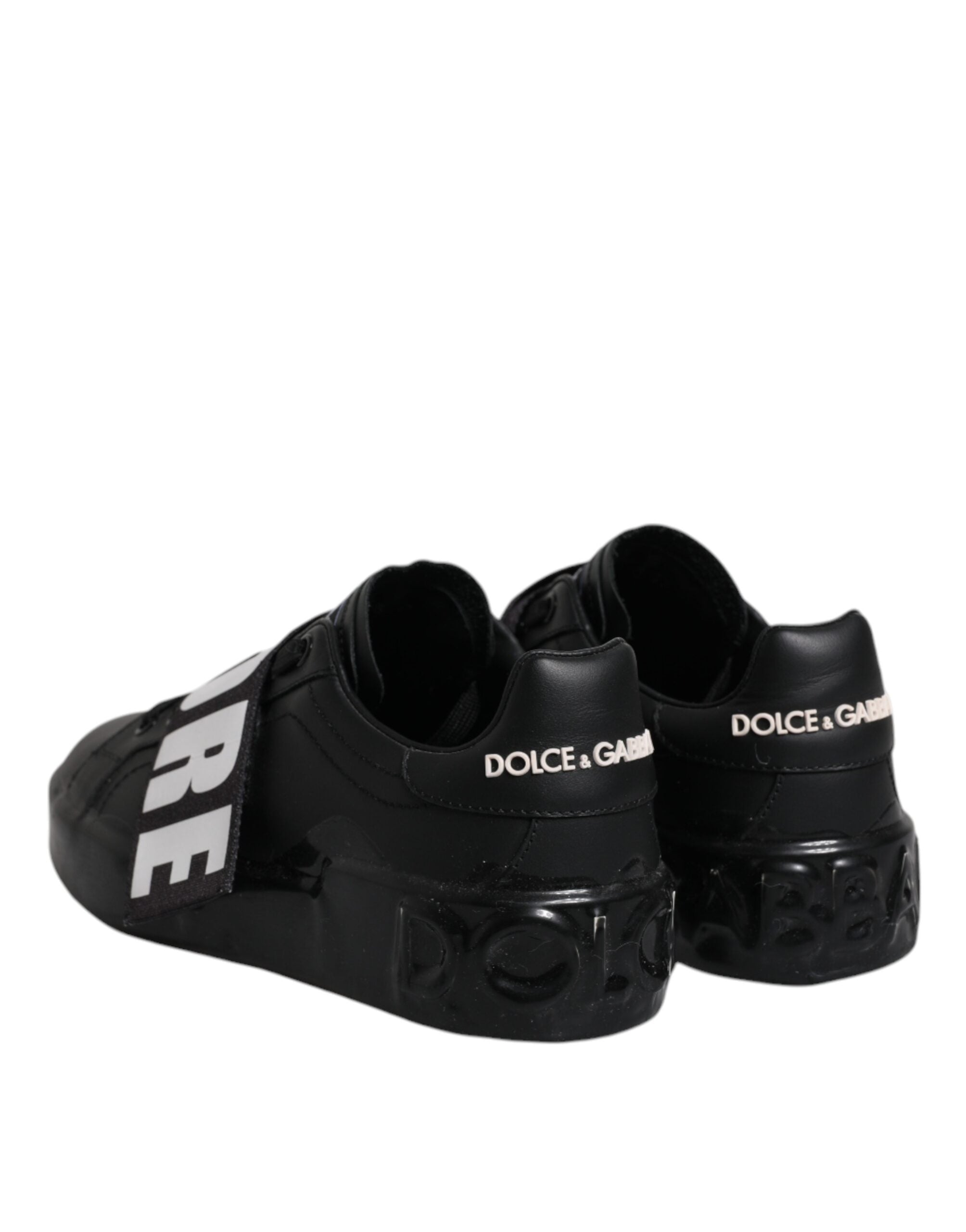 Zapatillas bajas negras D&G AMORE de Dolce & Gabbana-5