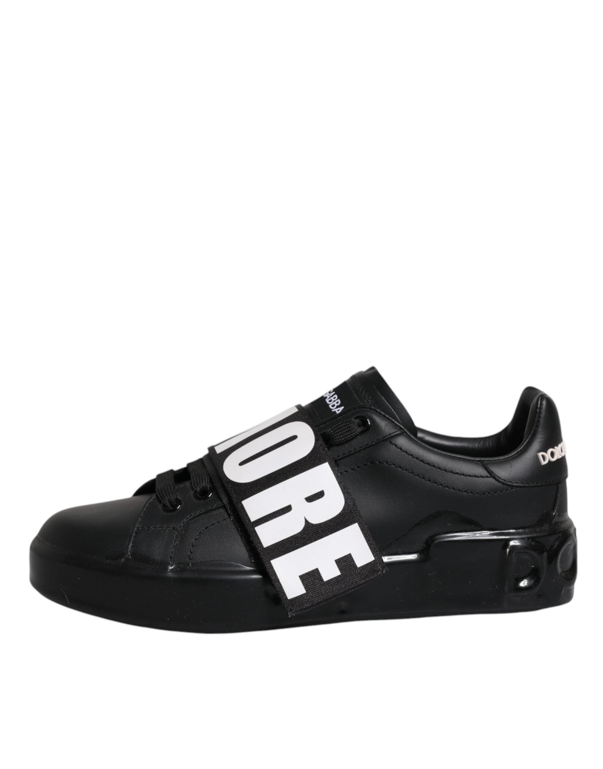 Zapatillas bajas negras D&G AMORE de Dolce & Gabbana-6