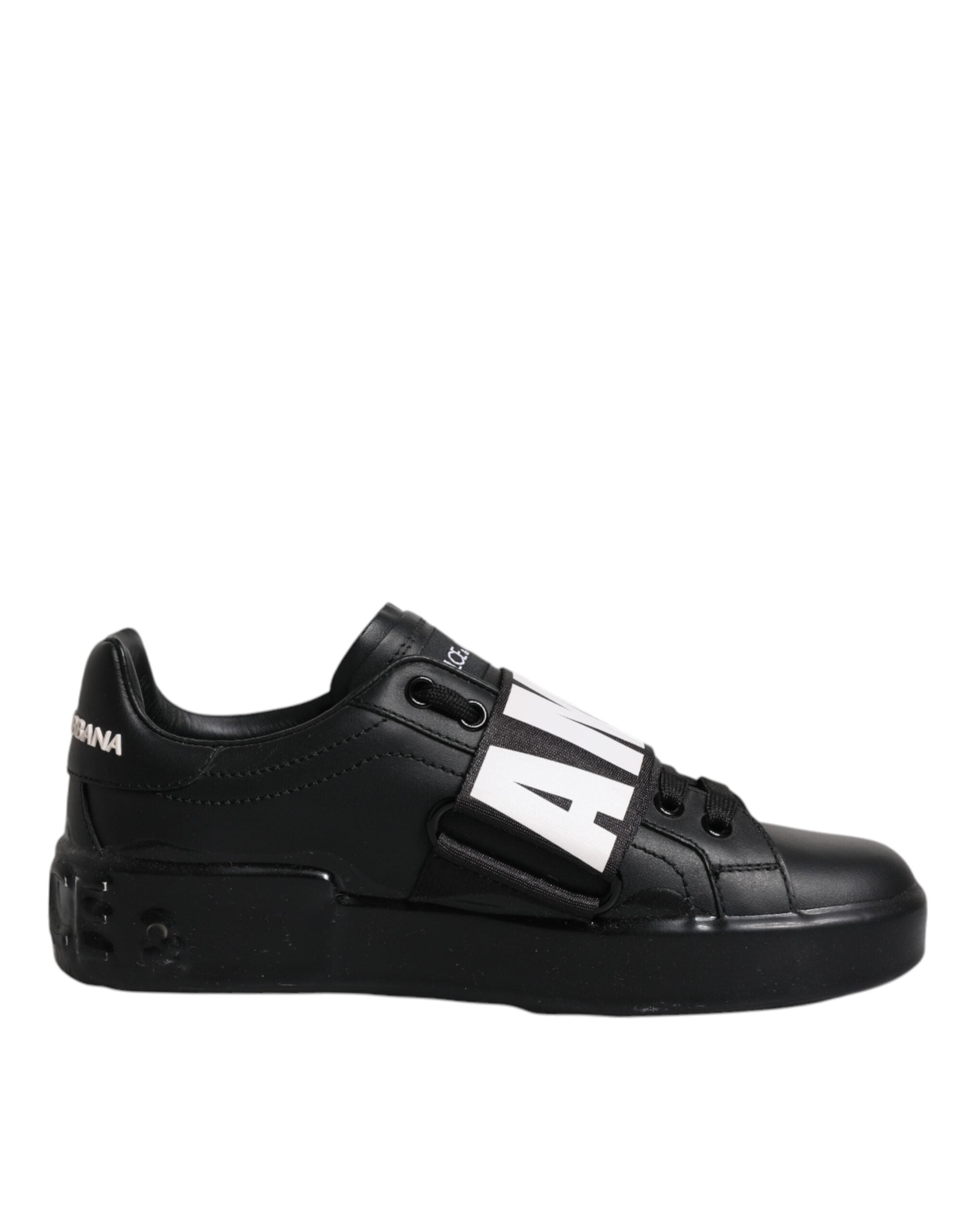 Zapatillas bajas negras D&G AMORE de Dolce & Gabbana-7