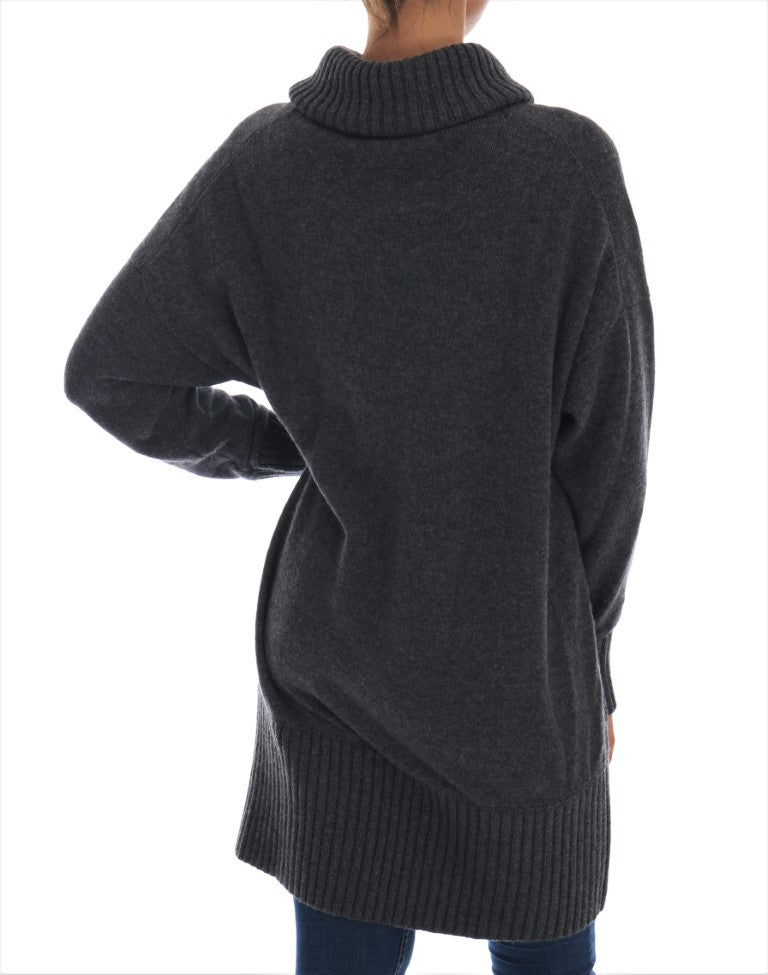 Dolce & Gabbana Fairy Tale Crystal Gray cashmere sweater-2