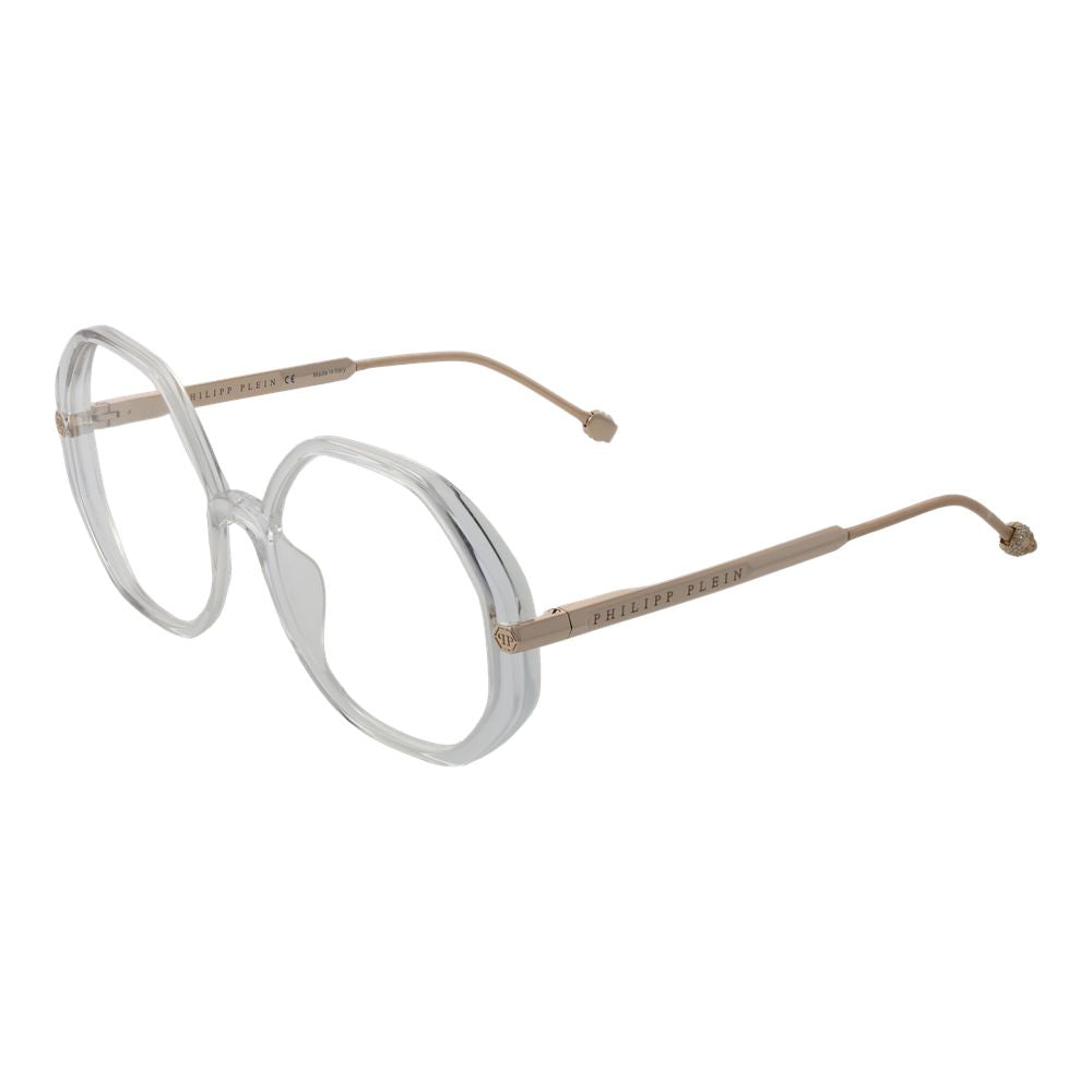 Philipp Plein eyeglass frames made of transparent cellulose acetate-1