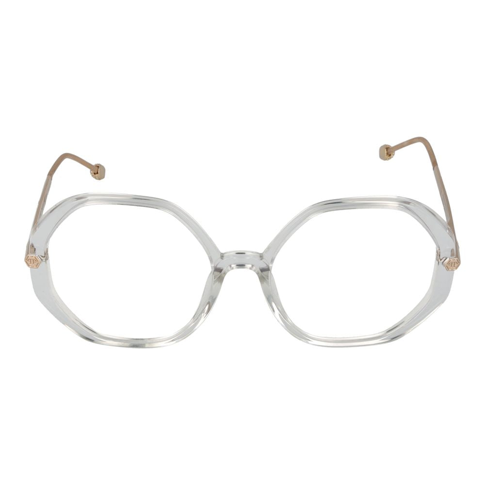 Philipp Plein eyeglass frames made of transparent cellulose acetate-2