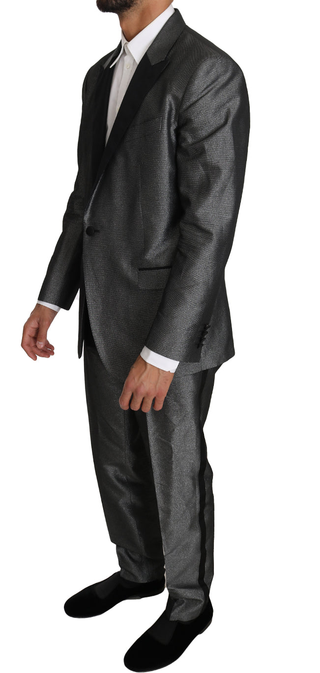 Dolce & Gabbana Grey patterned MARTINI suit, 2-piece-6