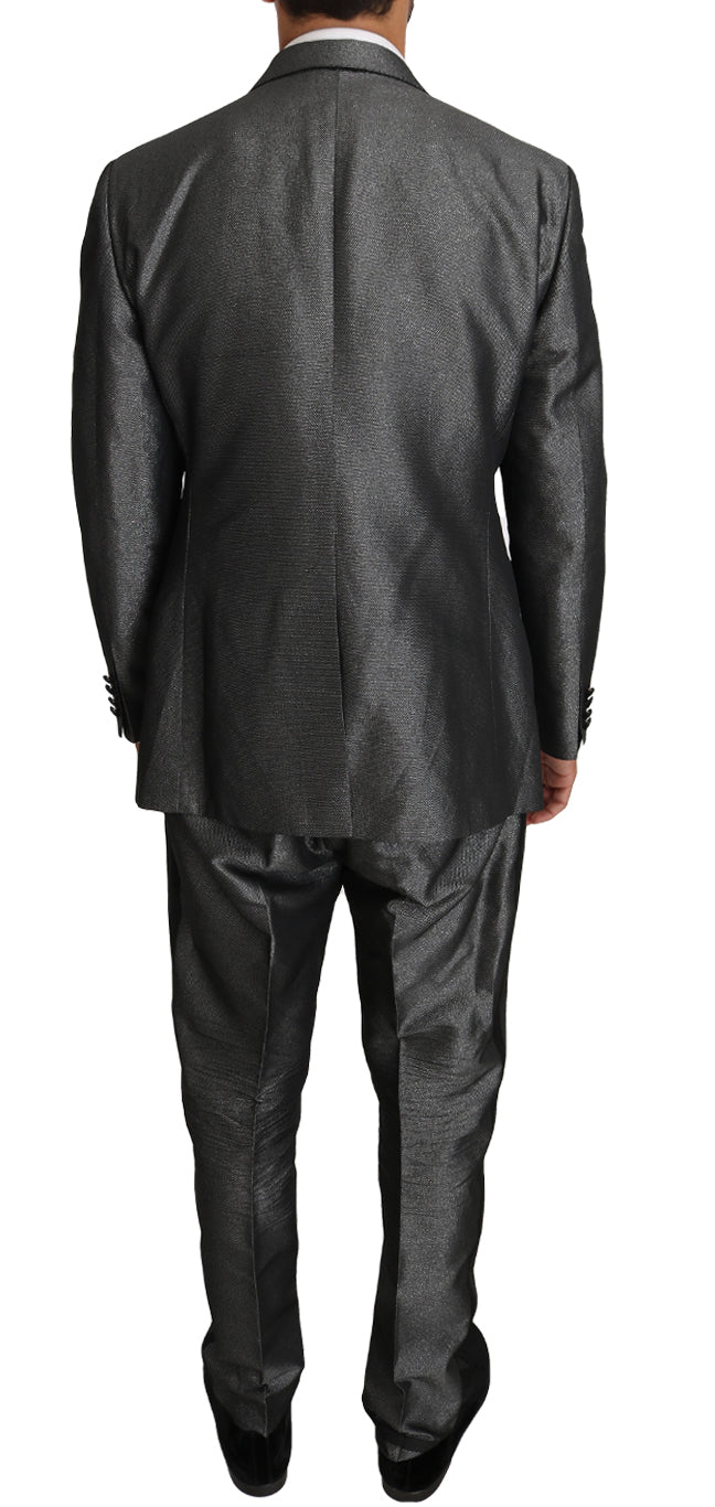 Dolce & Gabbana Grey patterned MARTINI suit, 2-piece-7