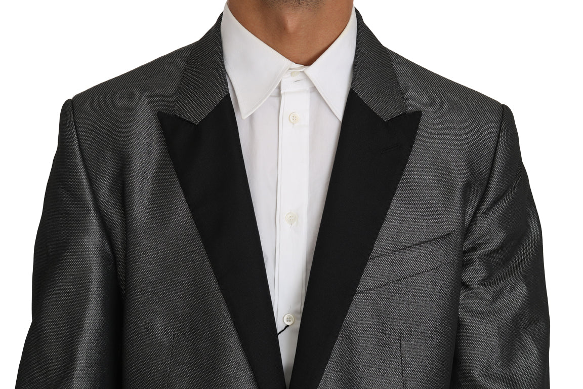 Dolce & Gabbana Grey patterned MARTINI suit, 2-piece-8
