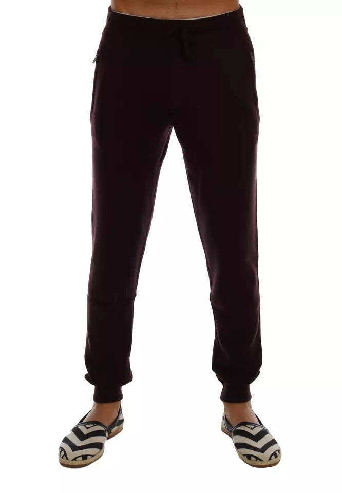 Dolce & Gabbana Lila Kaschmir-Gym-Trainings-Sport-Hose-2