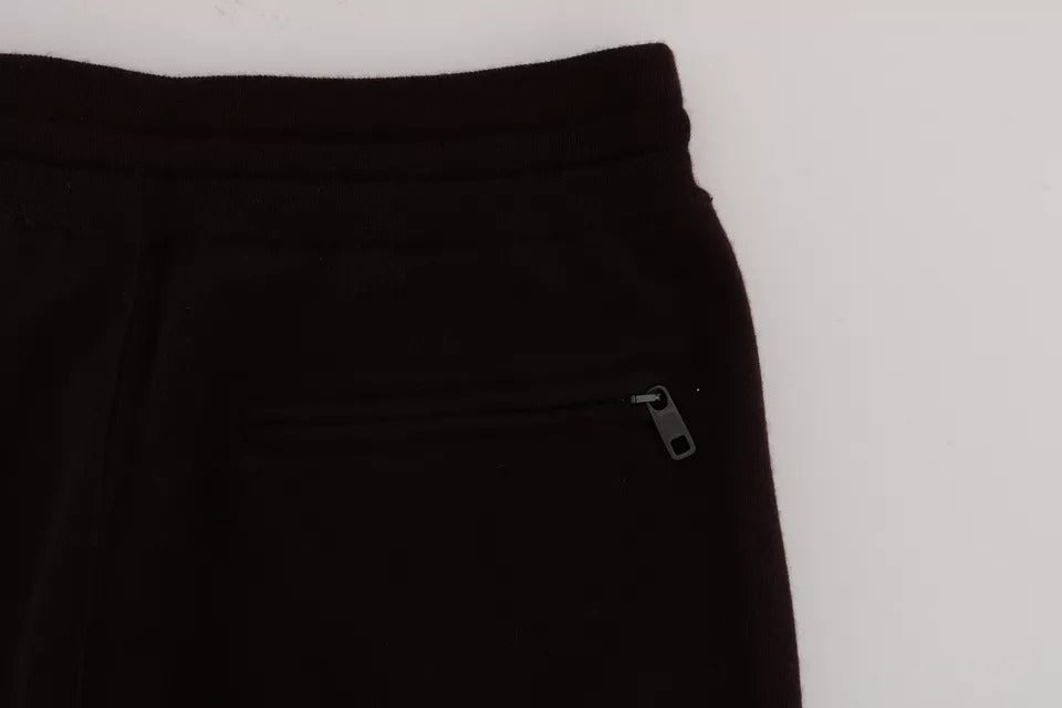 Dolce & Gabbana Lila Kaschmir-Gym-Trainings-Sport-Hose-4