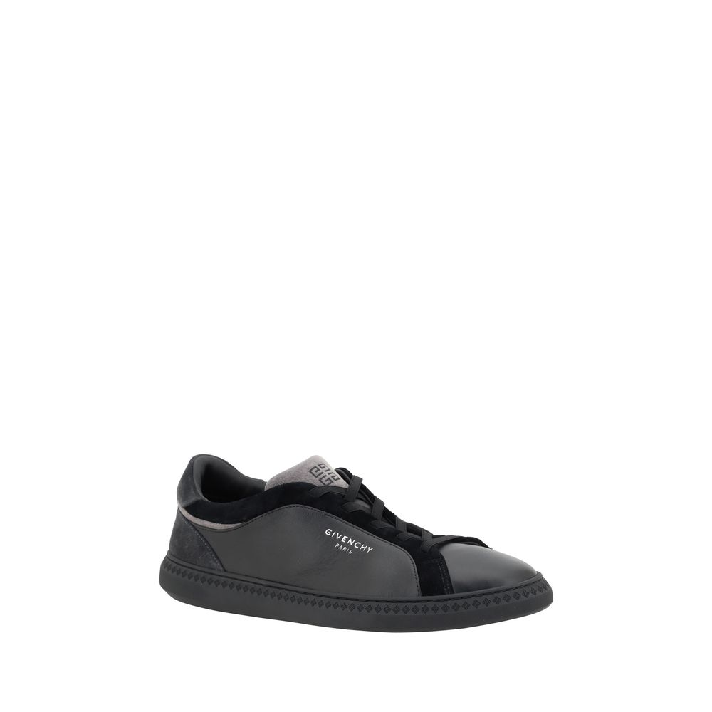 Givenchy Black Leather G Set Sneakers-2