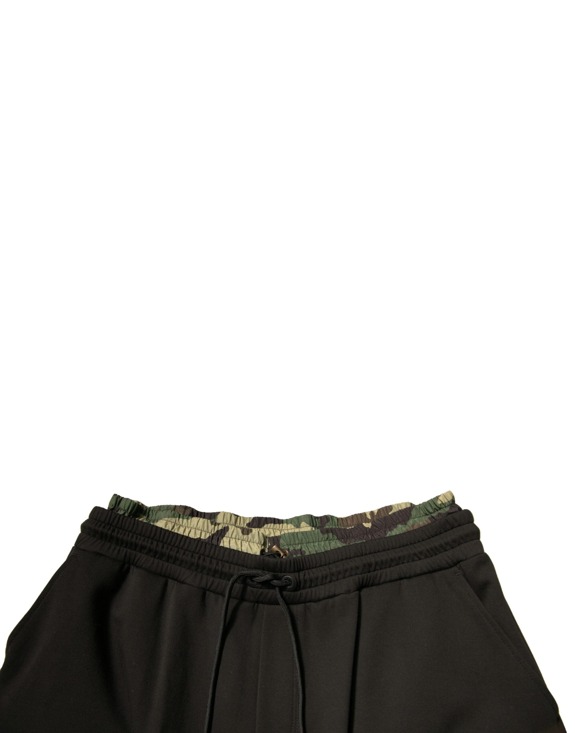Dolce & Gabbana Black Camouflage Cotton Jogger Cargo Pants-5