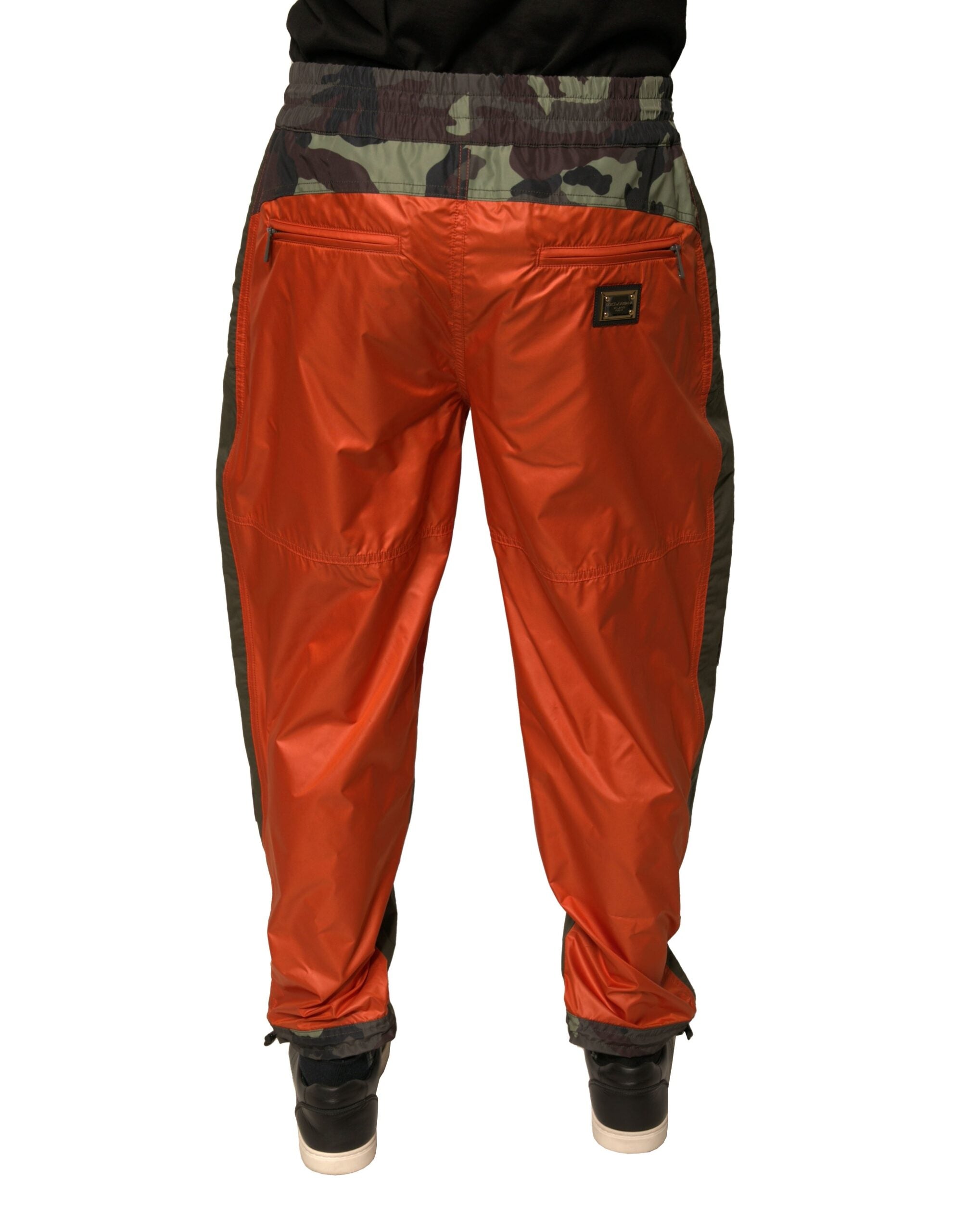 Dolce & Gabbana Mehrfarbige Camouflage-Jogger-Cargo-Hose-4