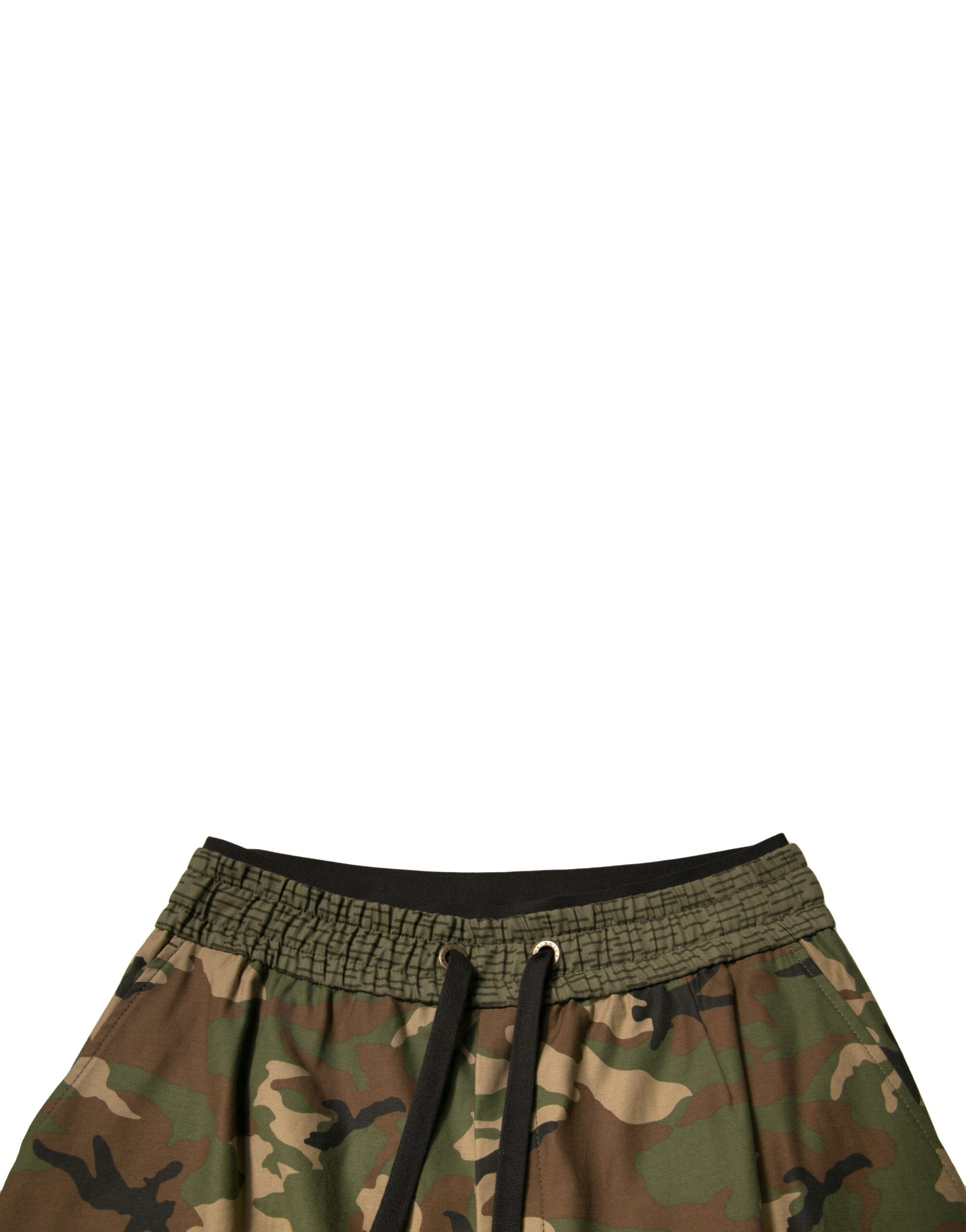 Dolce & Gabbana Multicolor Camouflage Cargo-Sweatpants Hose-5