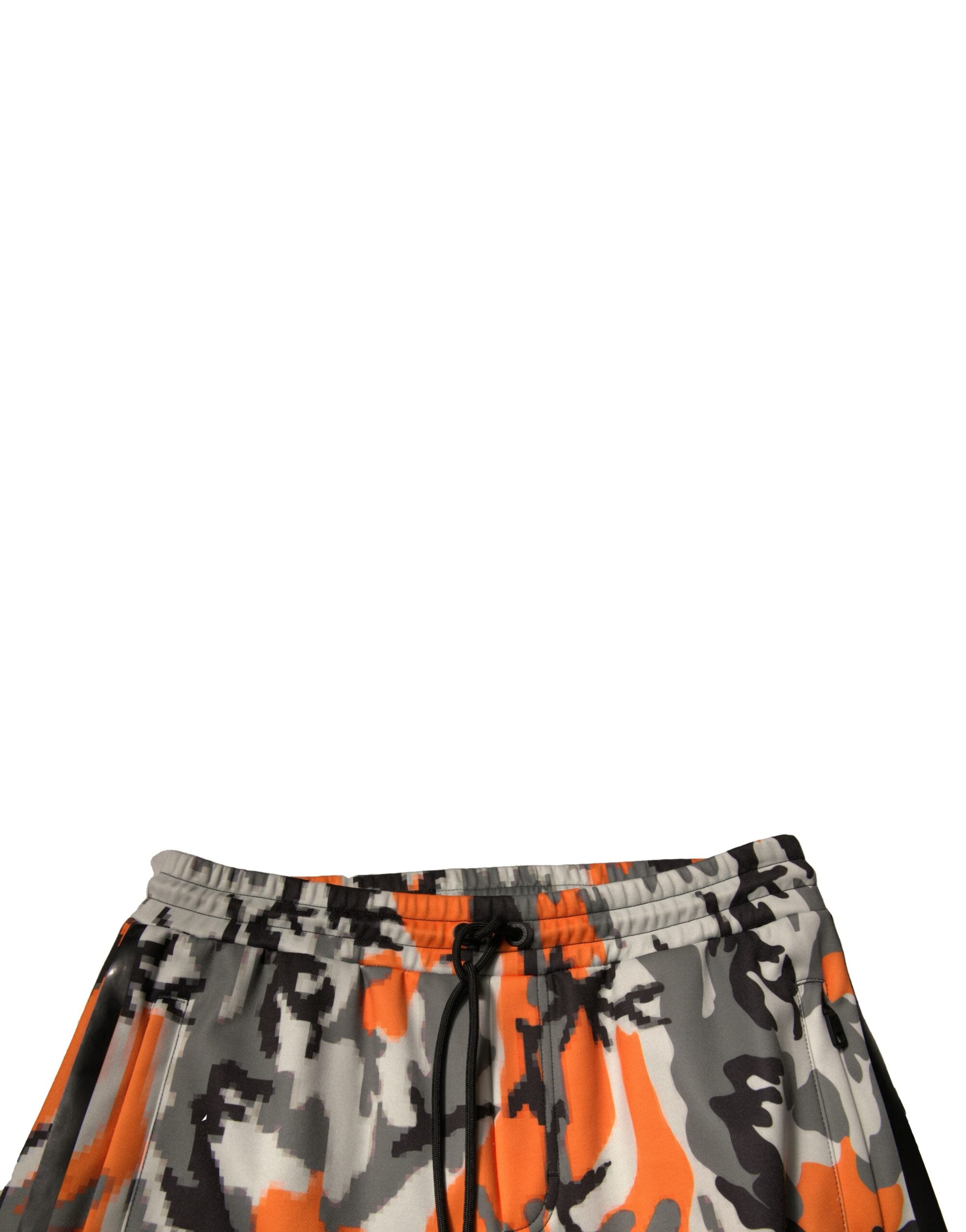 Pantalones deportivos cargo con estampado de camuflaje multicolor de Dolce & Gabbana-5