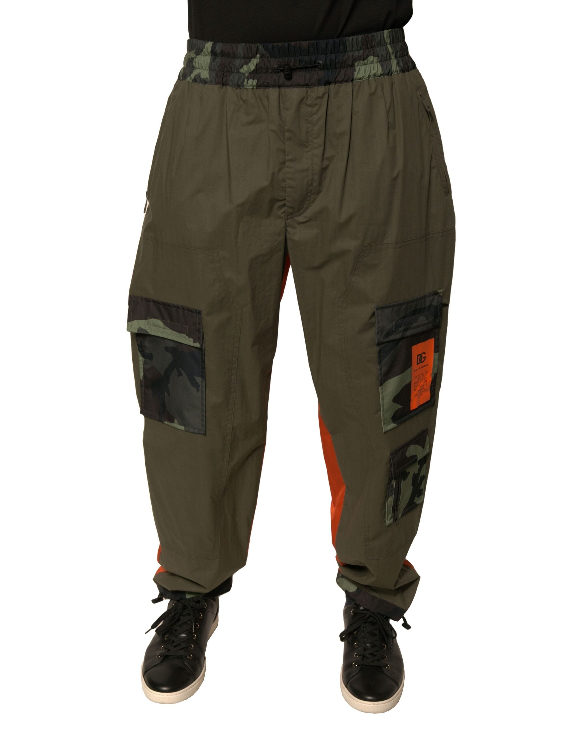 Pantalones cargo jogger con estampado de camuflaje multicolor de Dolce & Gabbana-2