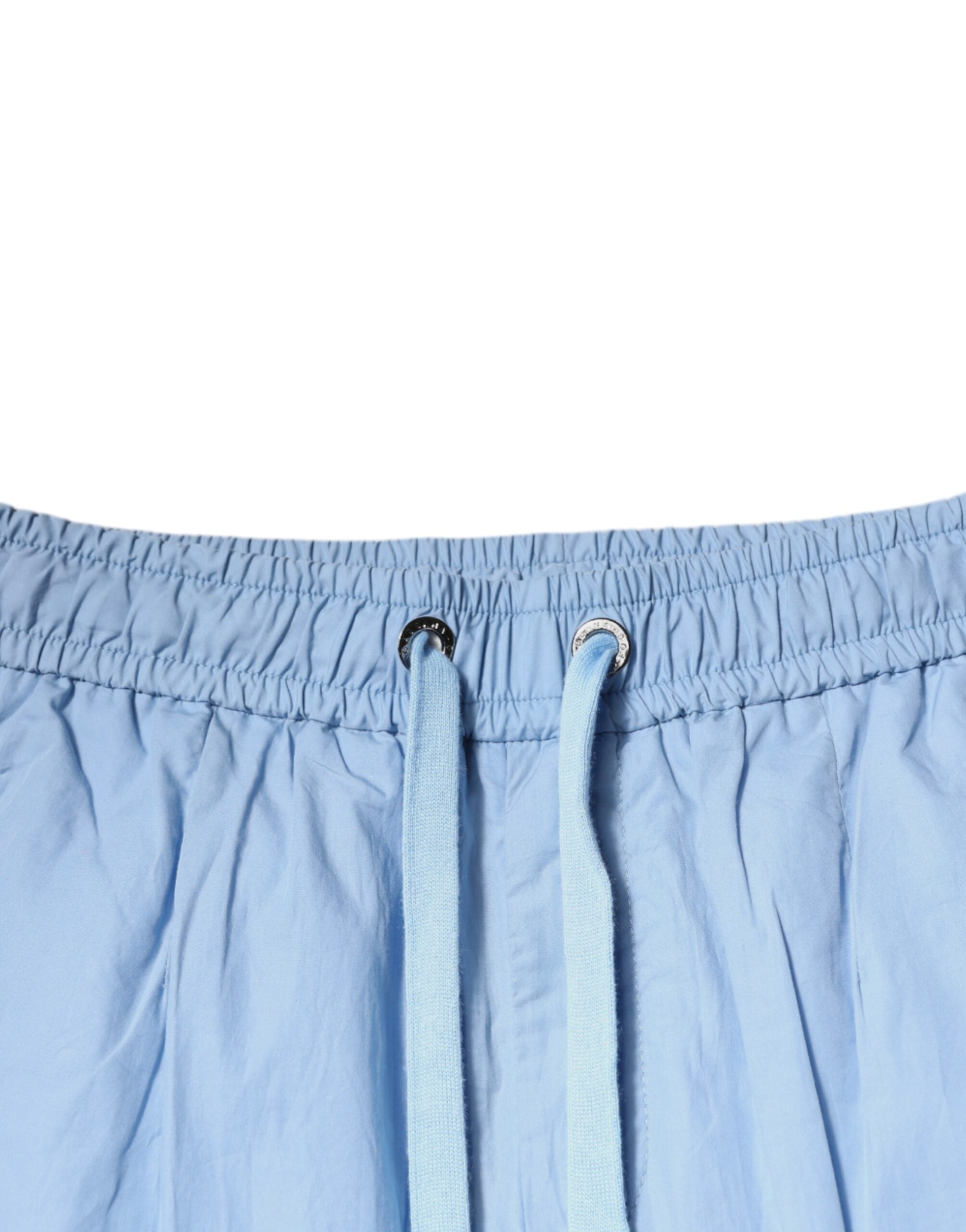 Dolce & Gabbana Blaue Baumwoll-Jogger-Sweatpants-Hose-5