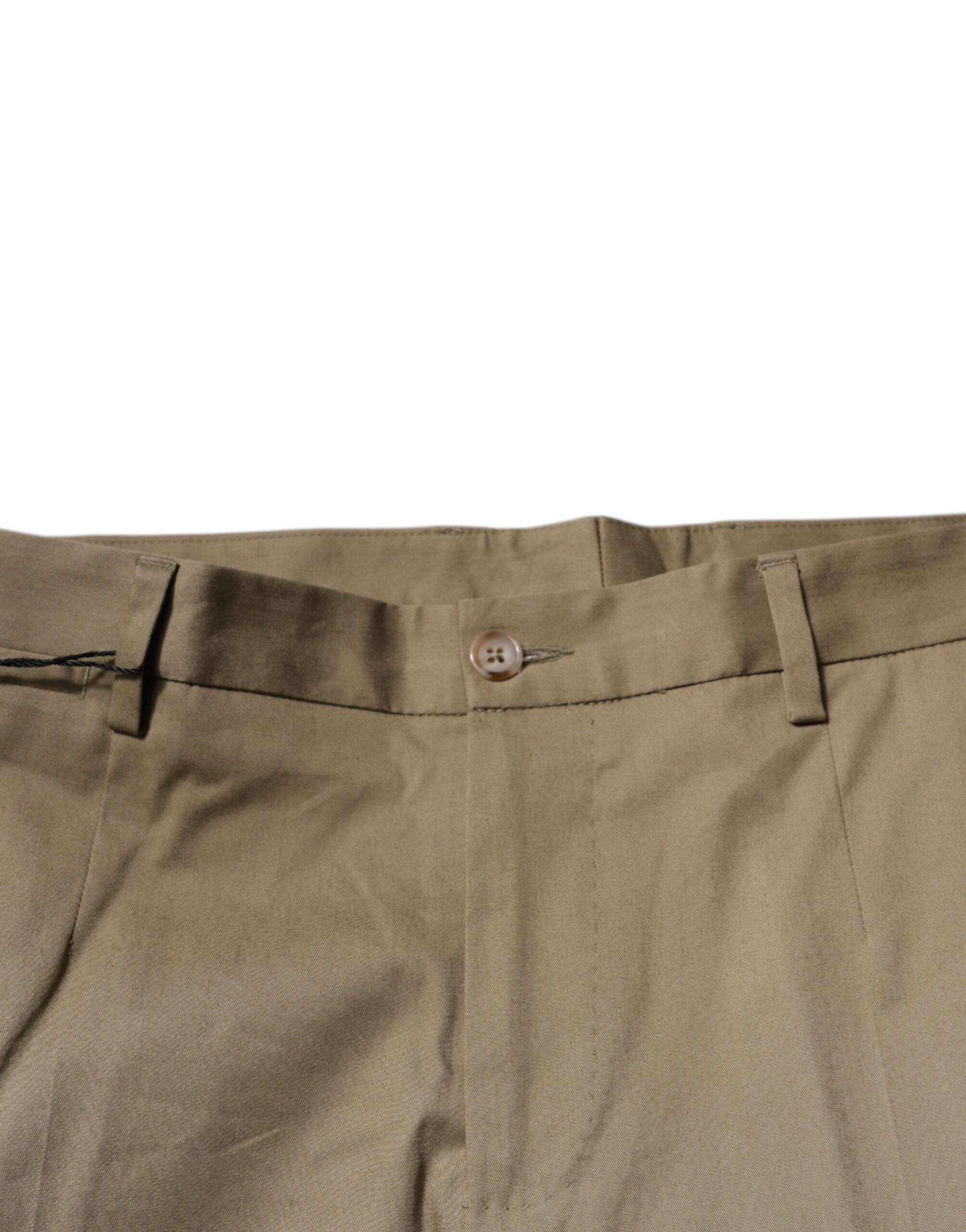 Dolce & Gabbana Brown Logo Men's Casual Tapered Pants-5