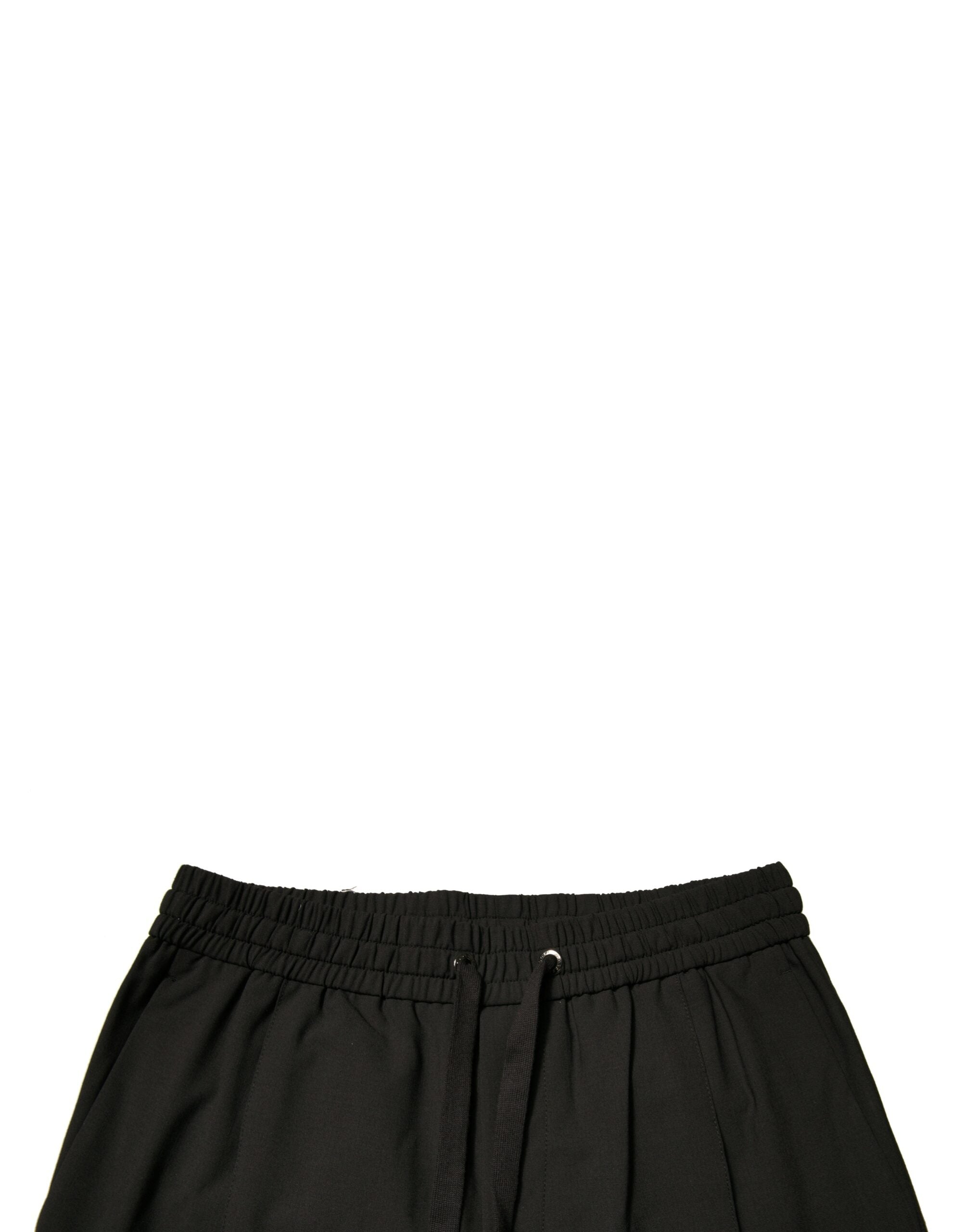 Dolce & Gabbana Schwarze Woll-Jogginghose Jogginghose-5