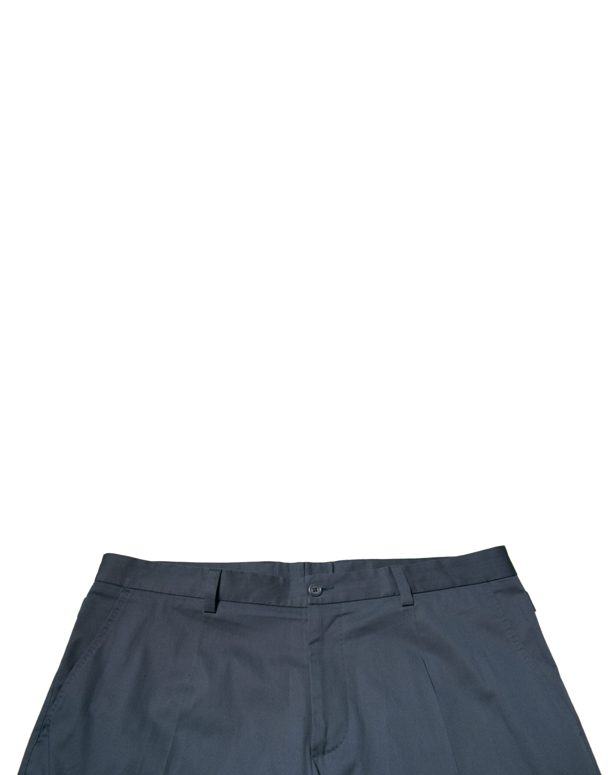 Dolce & Gabbana Blue Cotton Men's Skinny Dress Pants-5