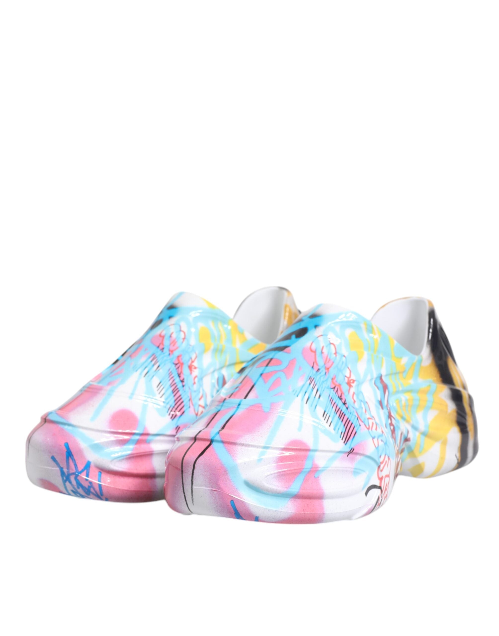 Dolce & Gabbana Multicolor Graffiti Daymaster Sneakers Shoes-4