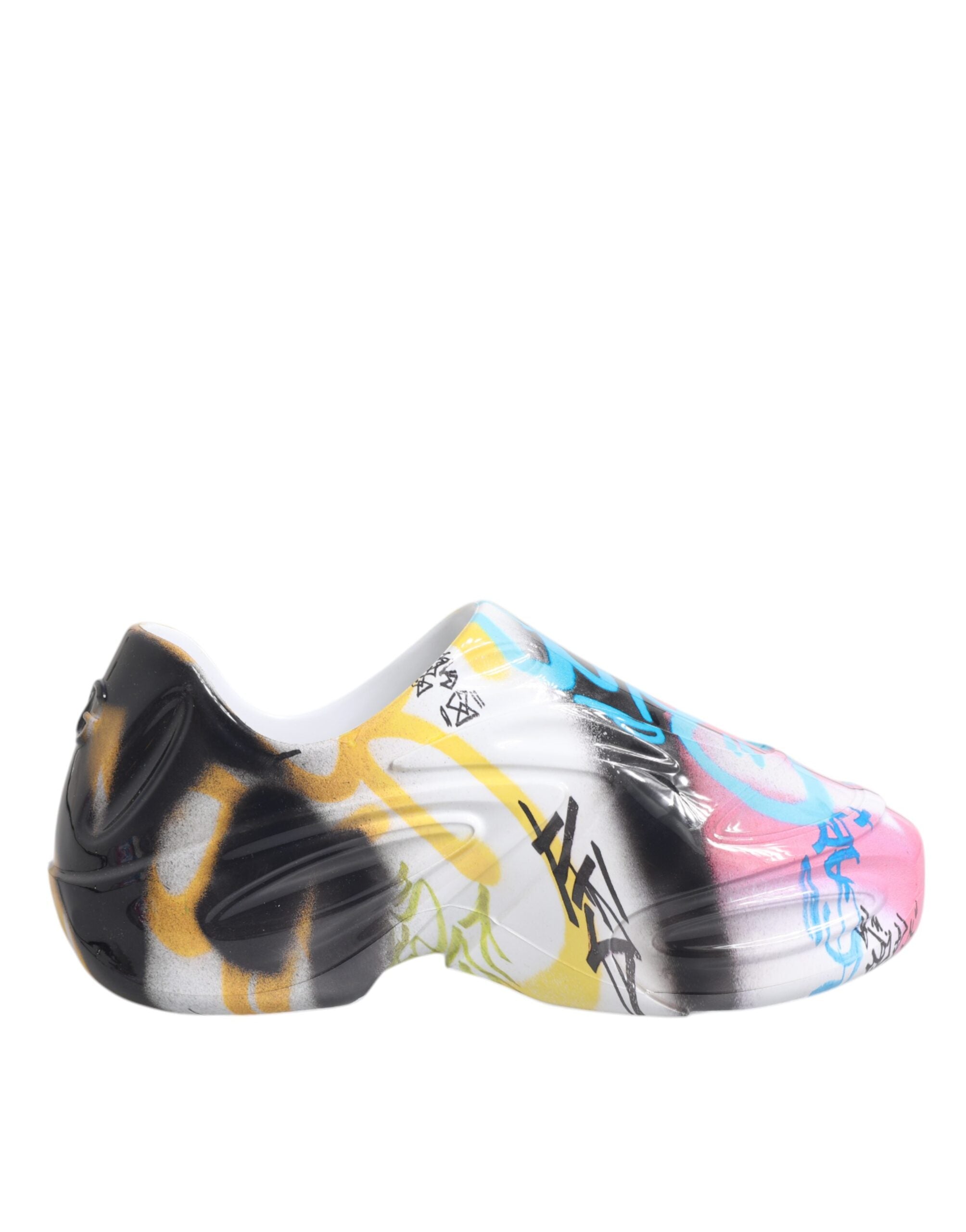 Dolce & Gabbana Multicolor Graffiti Daymaster Sneakers Shoes-1