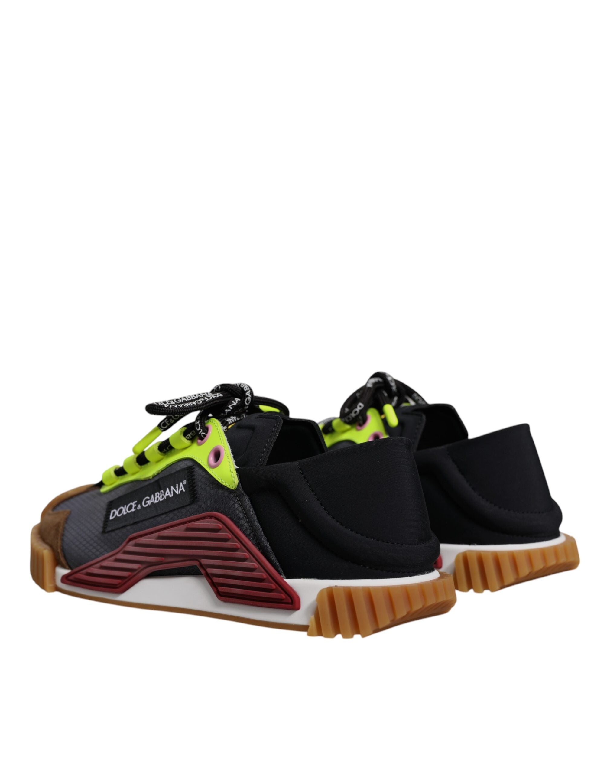Dolce & Gabbana Multicolor Nylon Low Top NS1 Sneakers Shoes-4