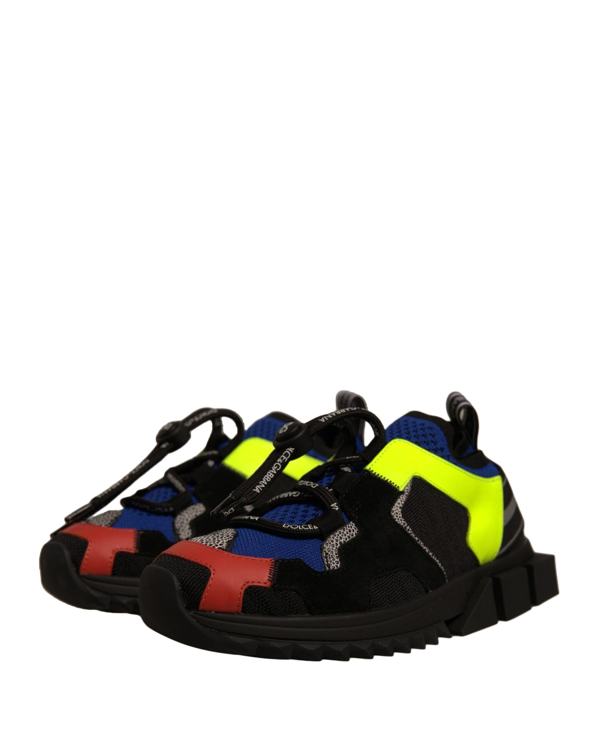 Dolce & Gabbana Multicolor Low Top Sorrento Sneakers Shoes-3