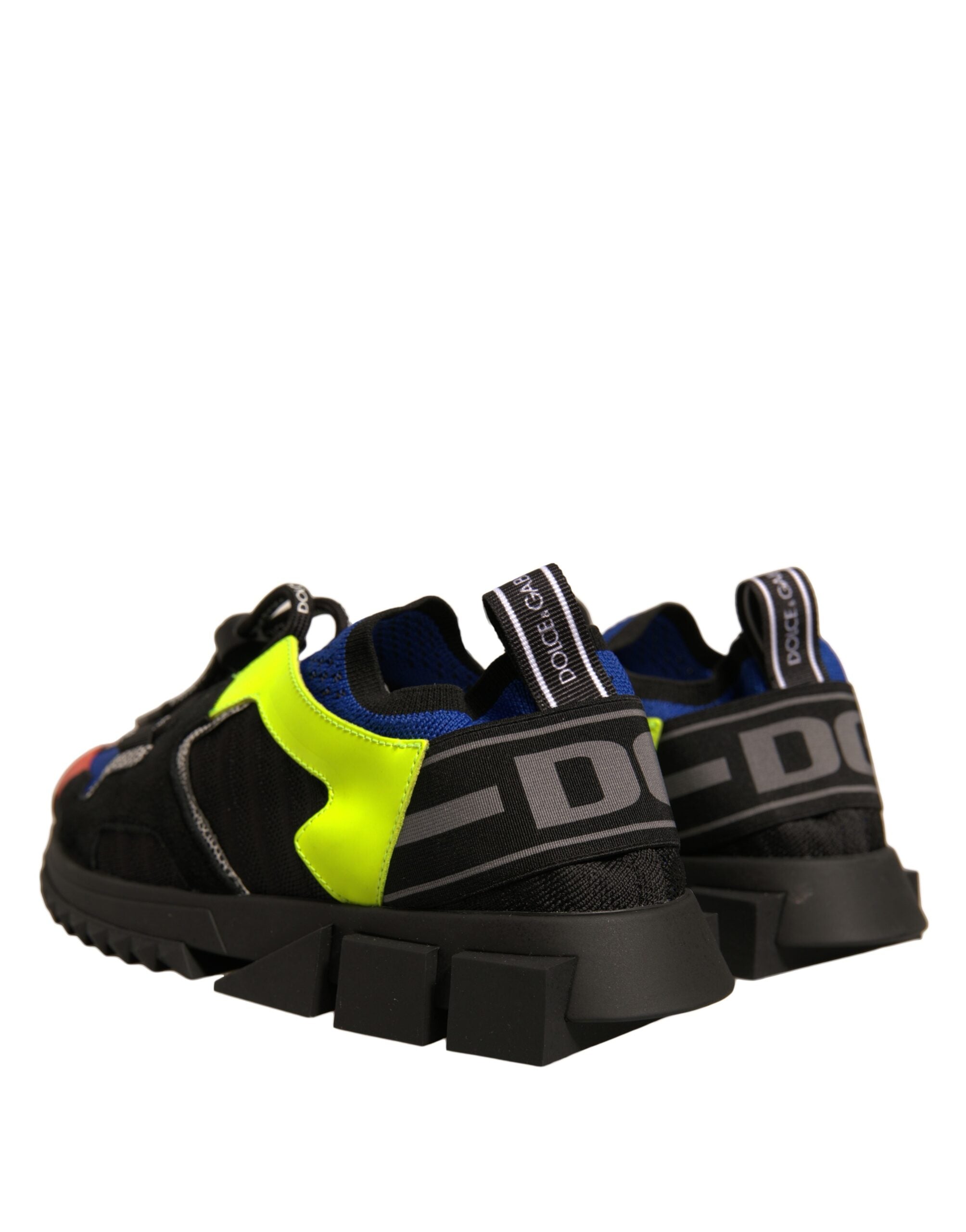 Dolce & Gabbana Multicolor Low Top Sorrento Sneakers Shoes-4