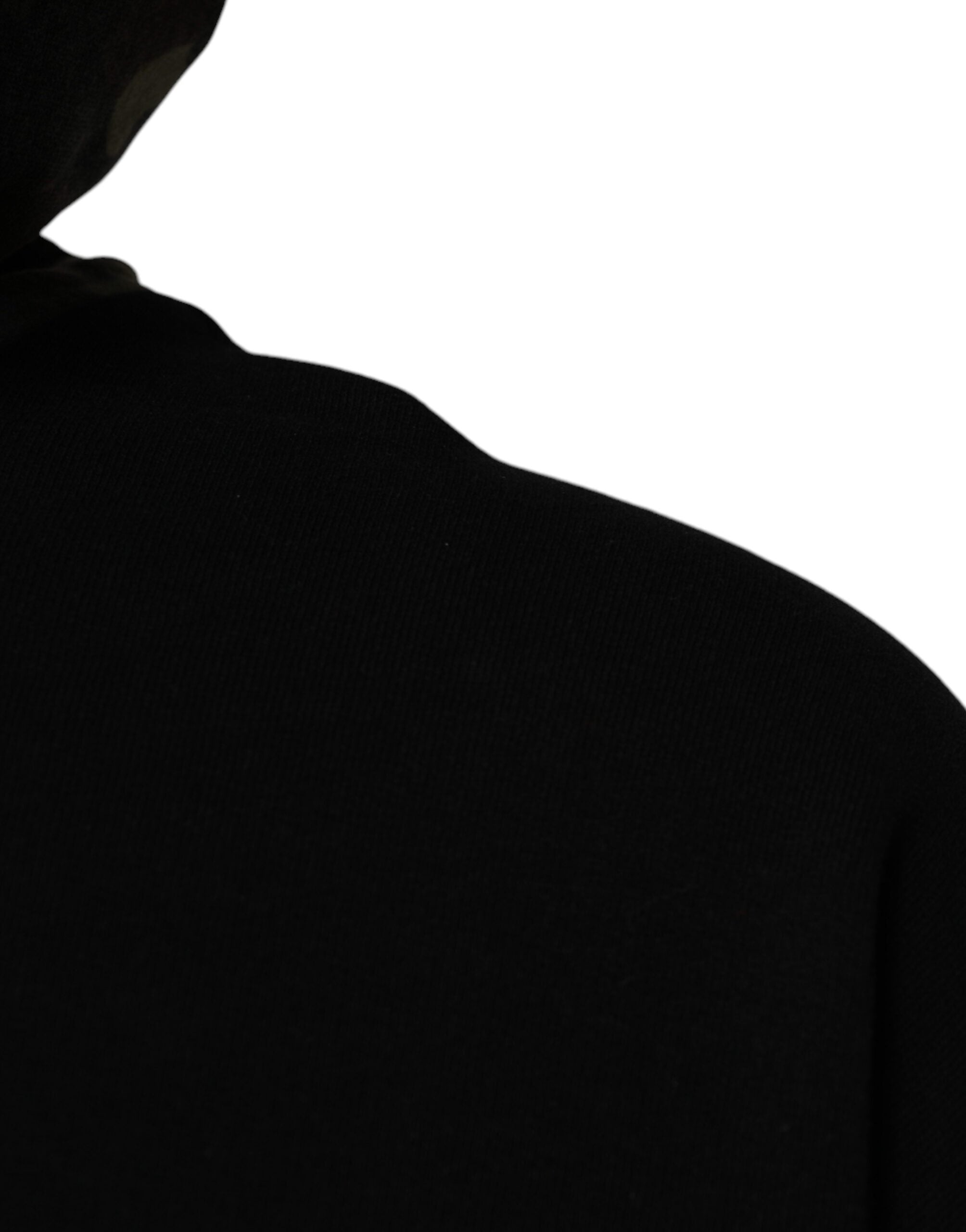 Dolce & Gabbana Schwarzes Kapuzen-Sweatshirt mit Camouflage-3