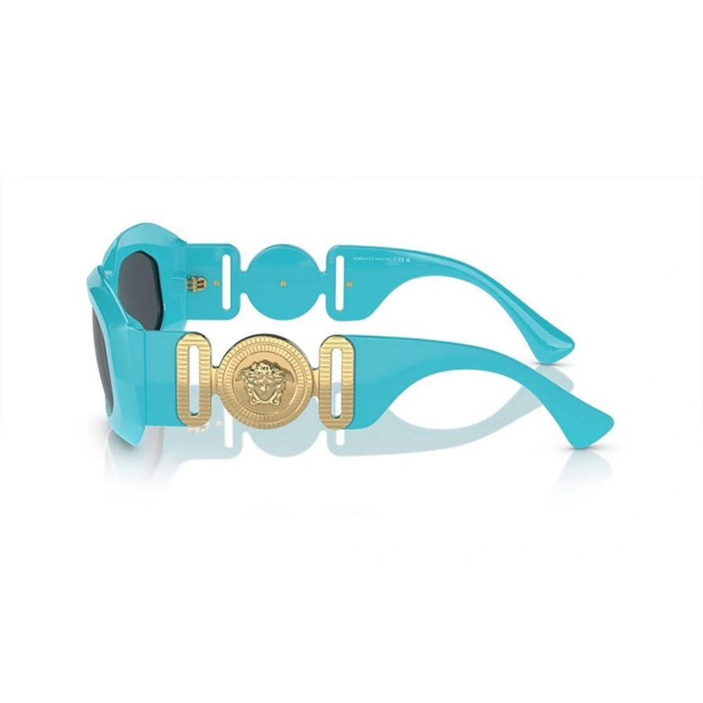 Gafas de sol Versace de acetato azul-3