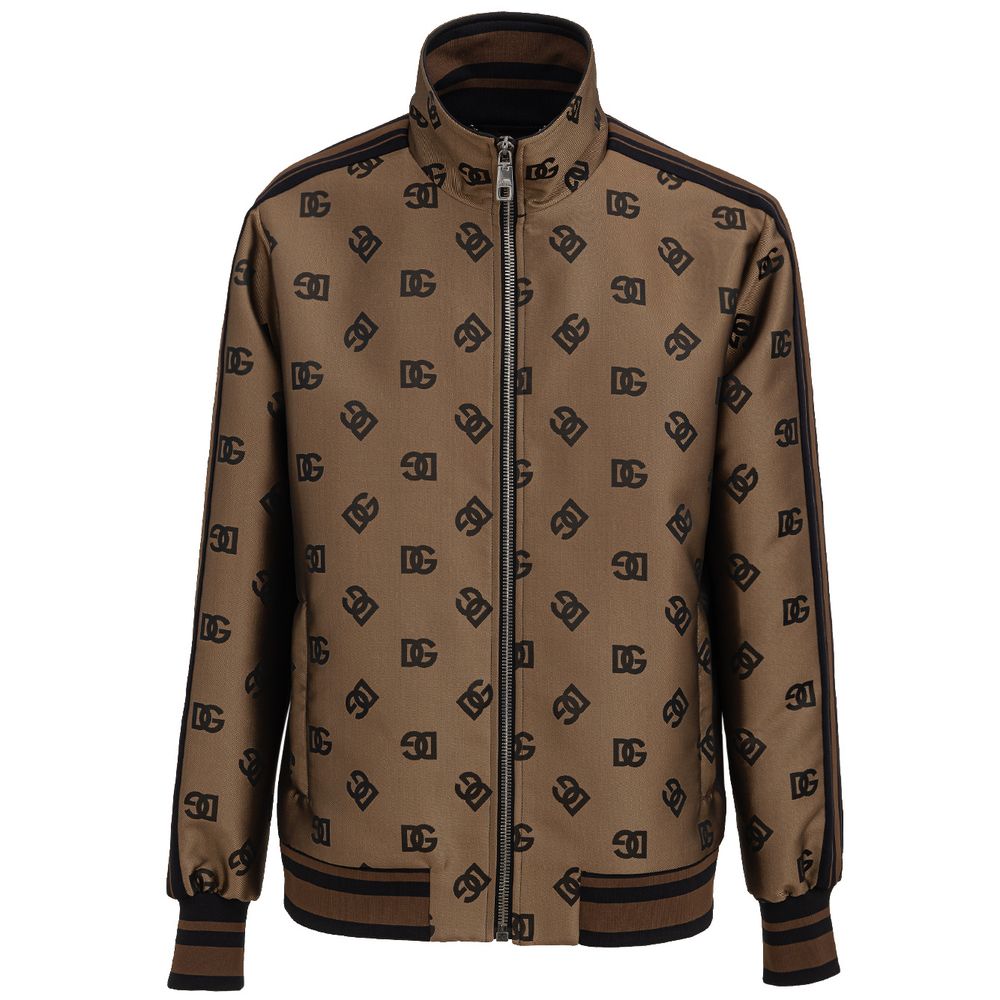 Dolce & Gabbana polyester jacket in bronze