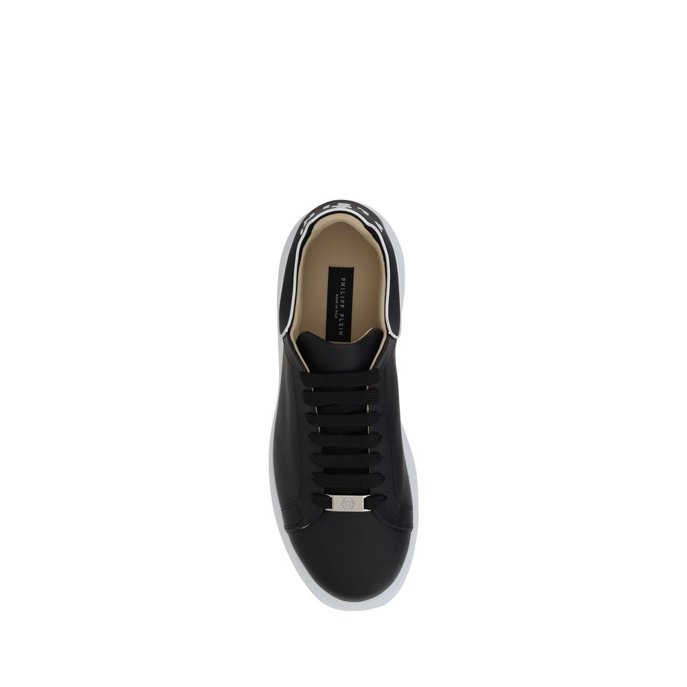 Zapatillas bajas de goma negras Philipp Plein-4