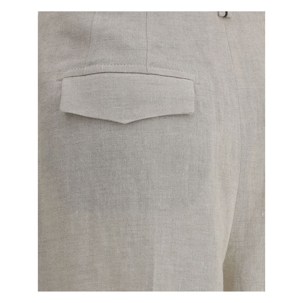 Pantalón Brunello Cucinelli de lino-3