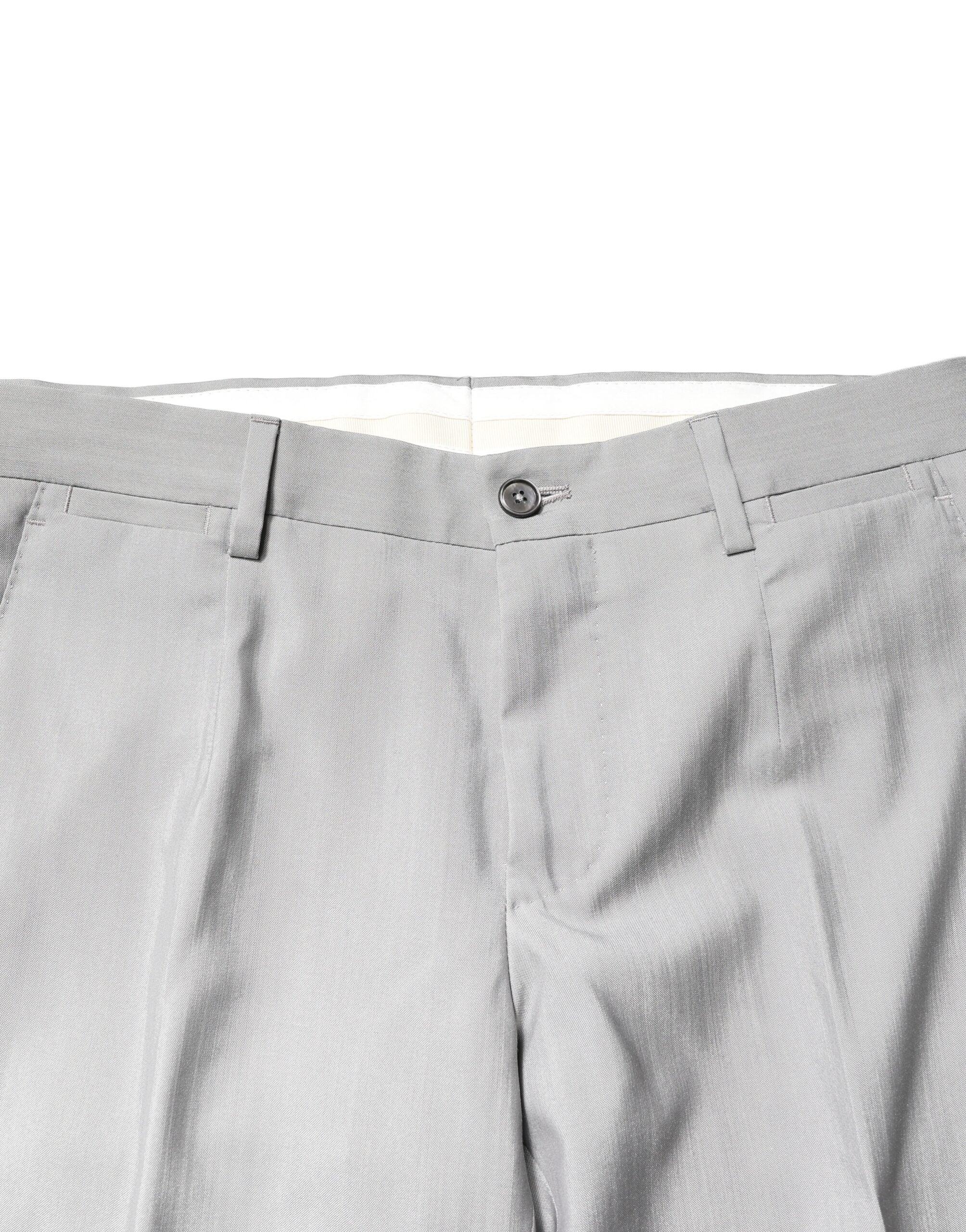 Traje de lana gris claro Dolce & Gabbana DORADO, 2 piezas, traje formal-7