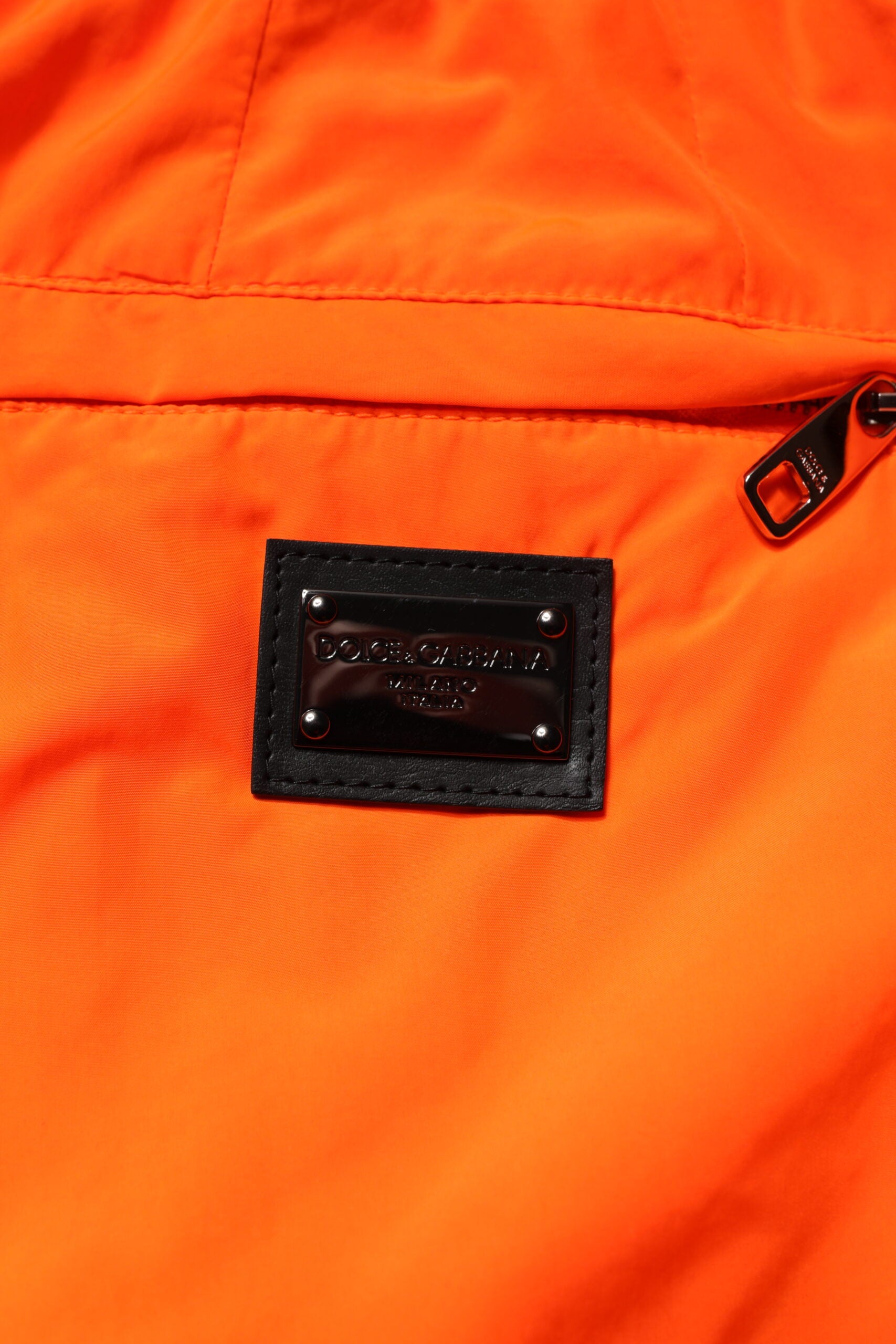 Dolce & Gabbana Orange Polyester Men's Jogger Sweatpants Trousers-6