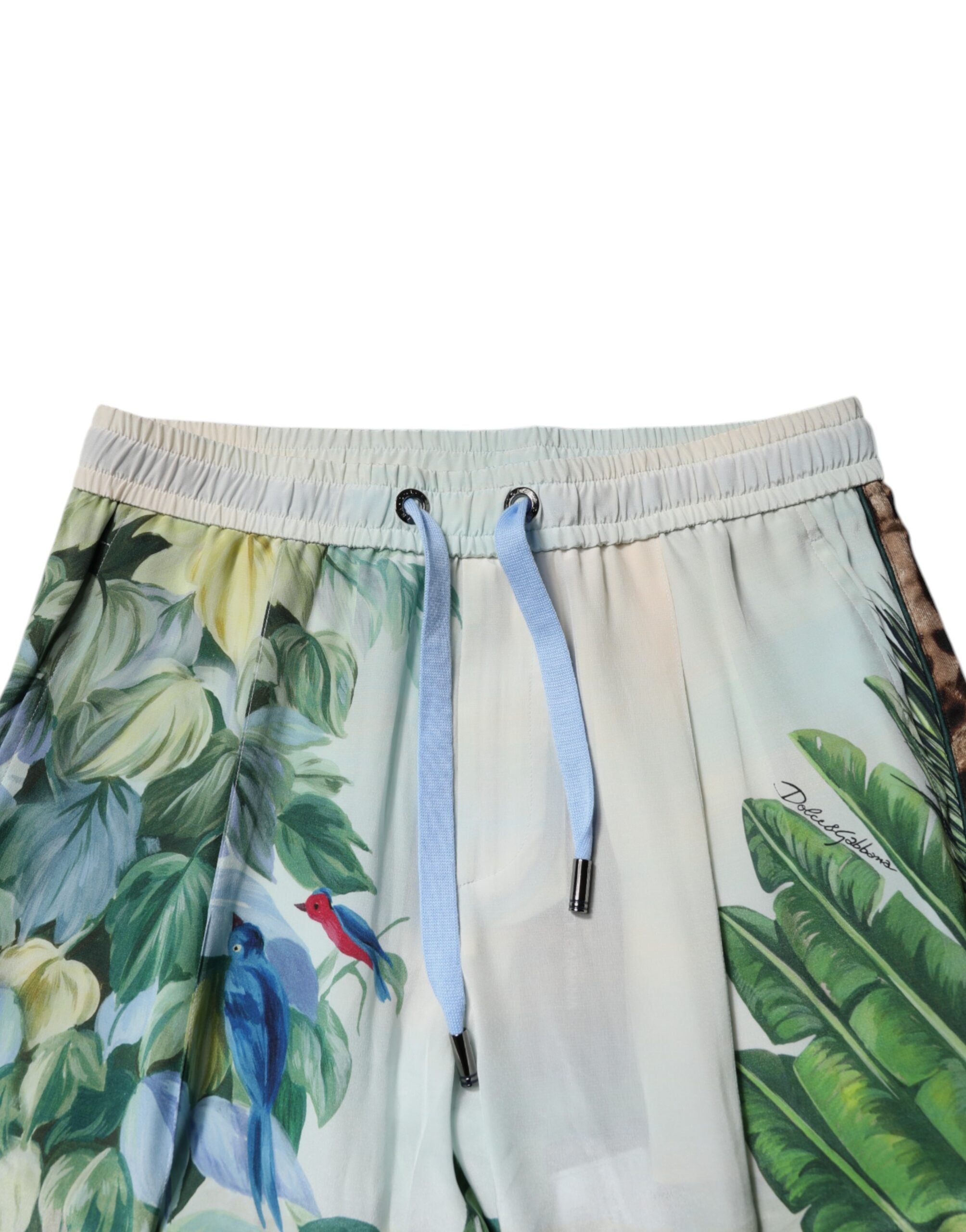 Dolce & Gabbana Multicolor Tropical Jogger Sweatpants Pants-5