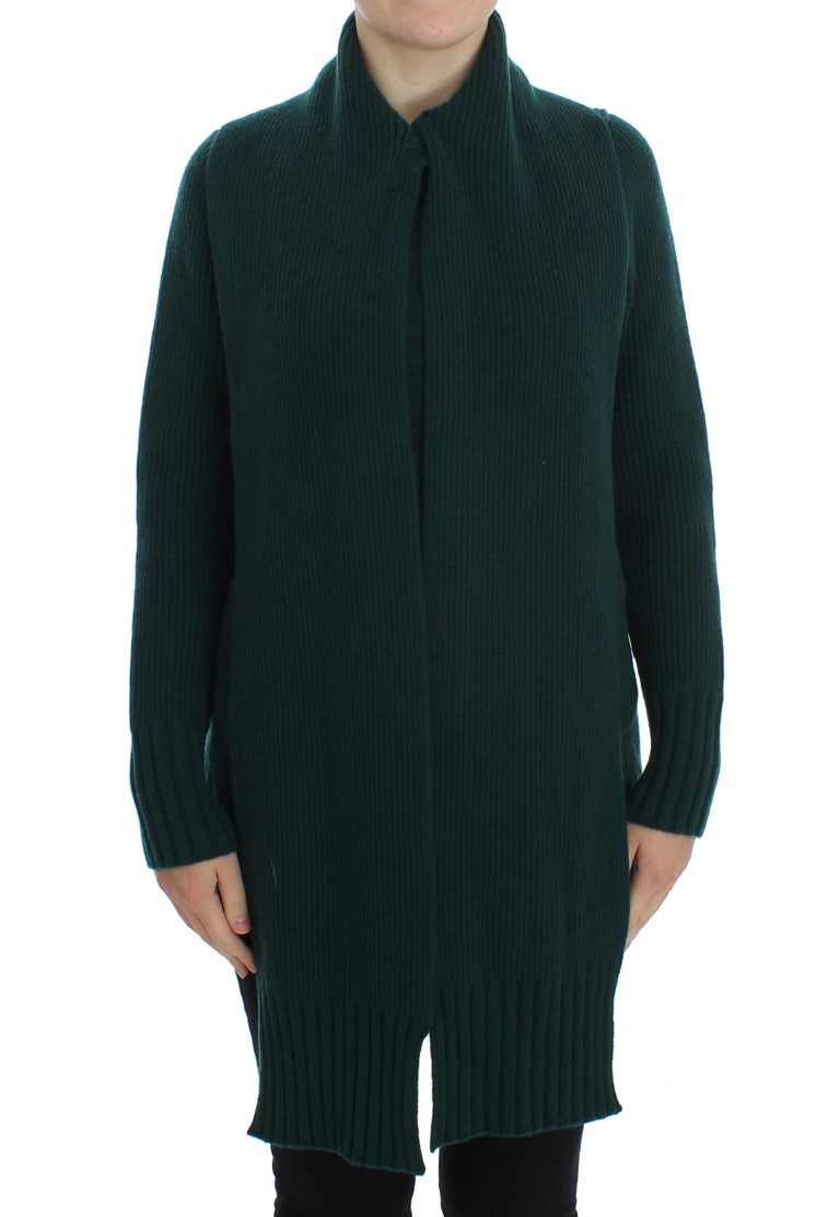 Dolce & Gabbana Green Knit Cardigan in Cashmere-1
