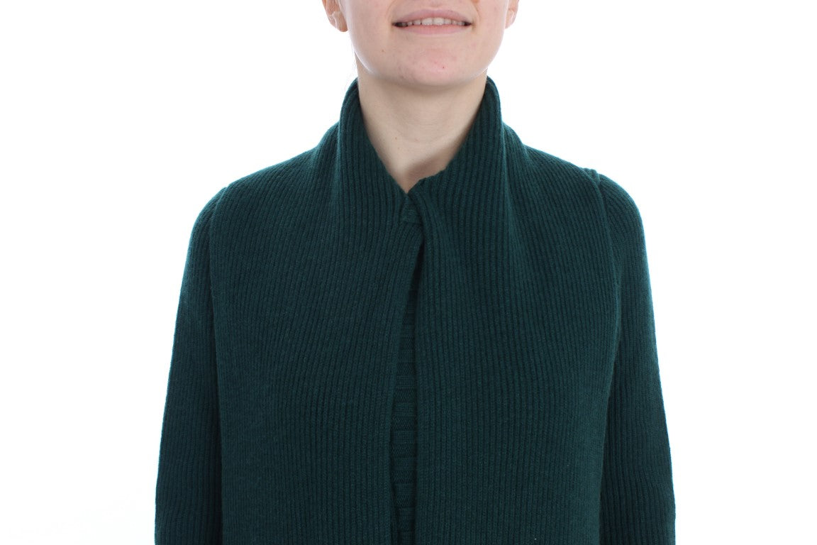 Dolce & Gabbana Green Knit Cardigan in Cashmere-4