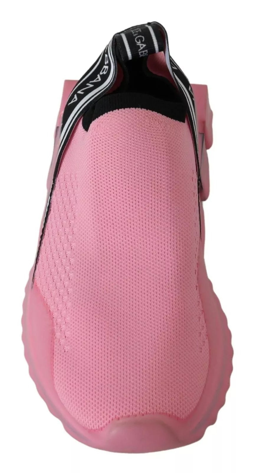 Dolce & Gabbana Pink Low Top Sorrento Sneakers Slip On Casual Shoes-4