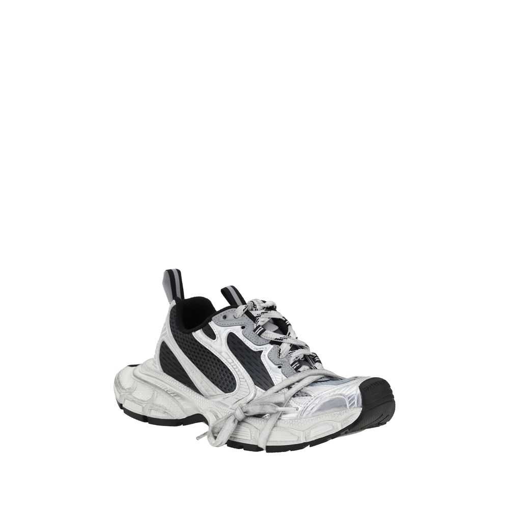 Balenciaga colorful fabric sneakers with a thick sole-2
