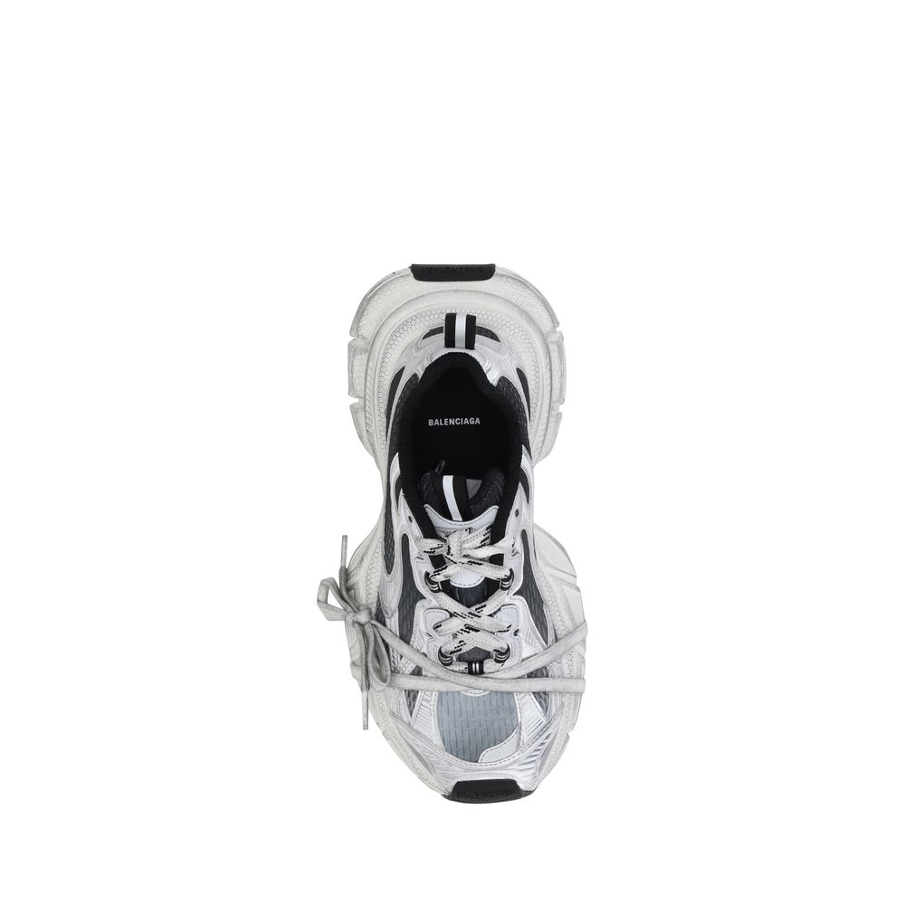 Balenciaga colorful fabric sneakers with a thick sole-4