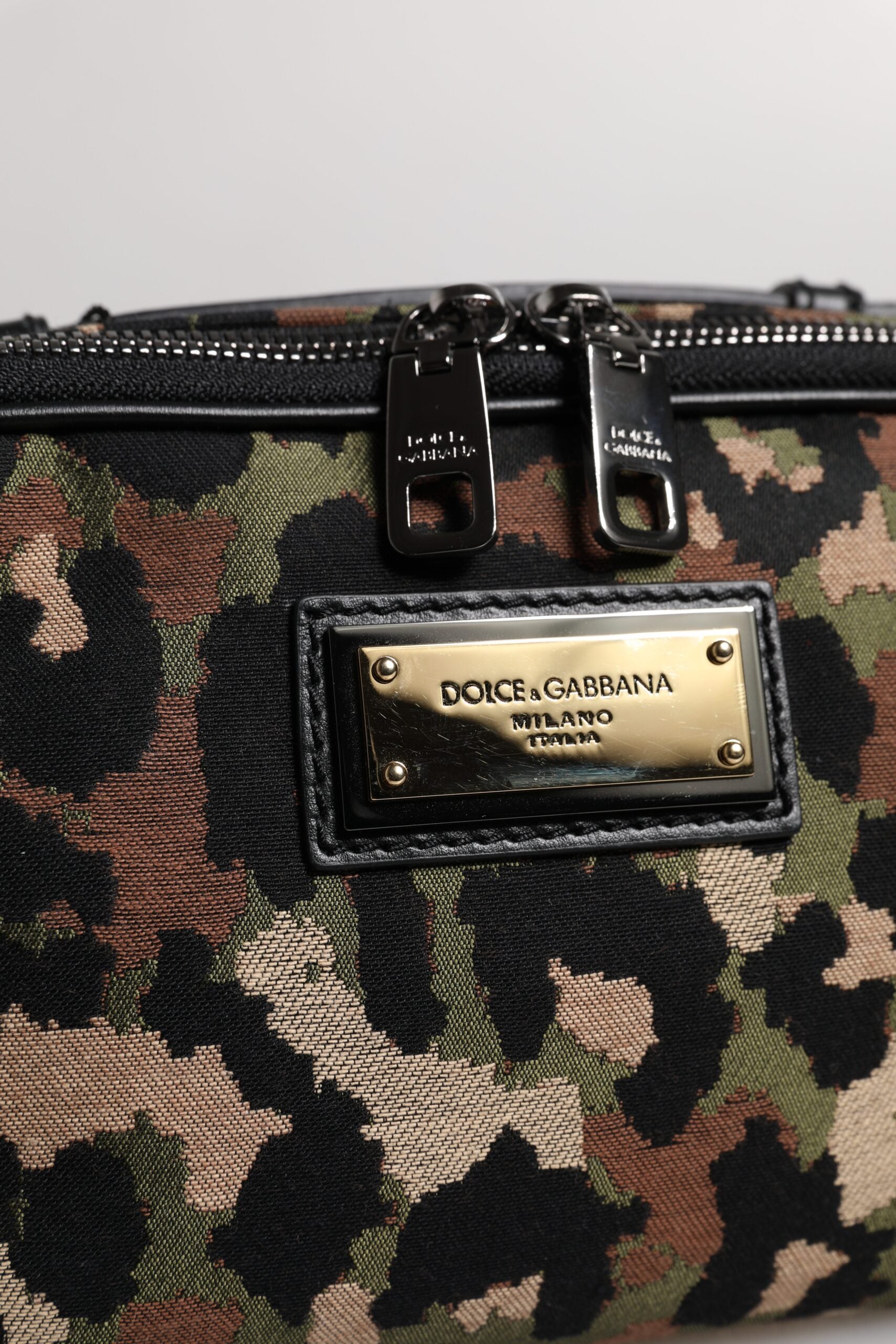 Dolce & Gabbana Multicolor Leopard DG Logo Gürtel Taille Gürteltasche-6