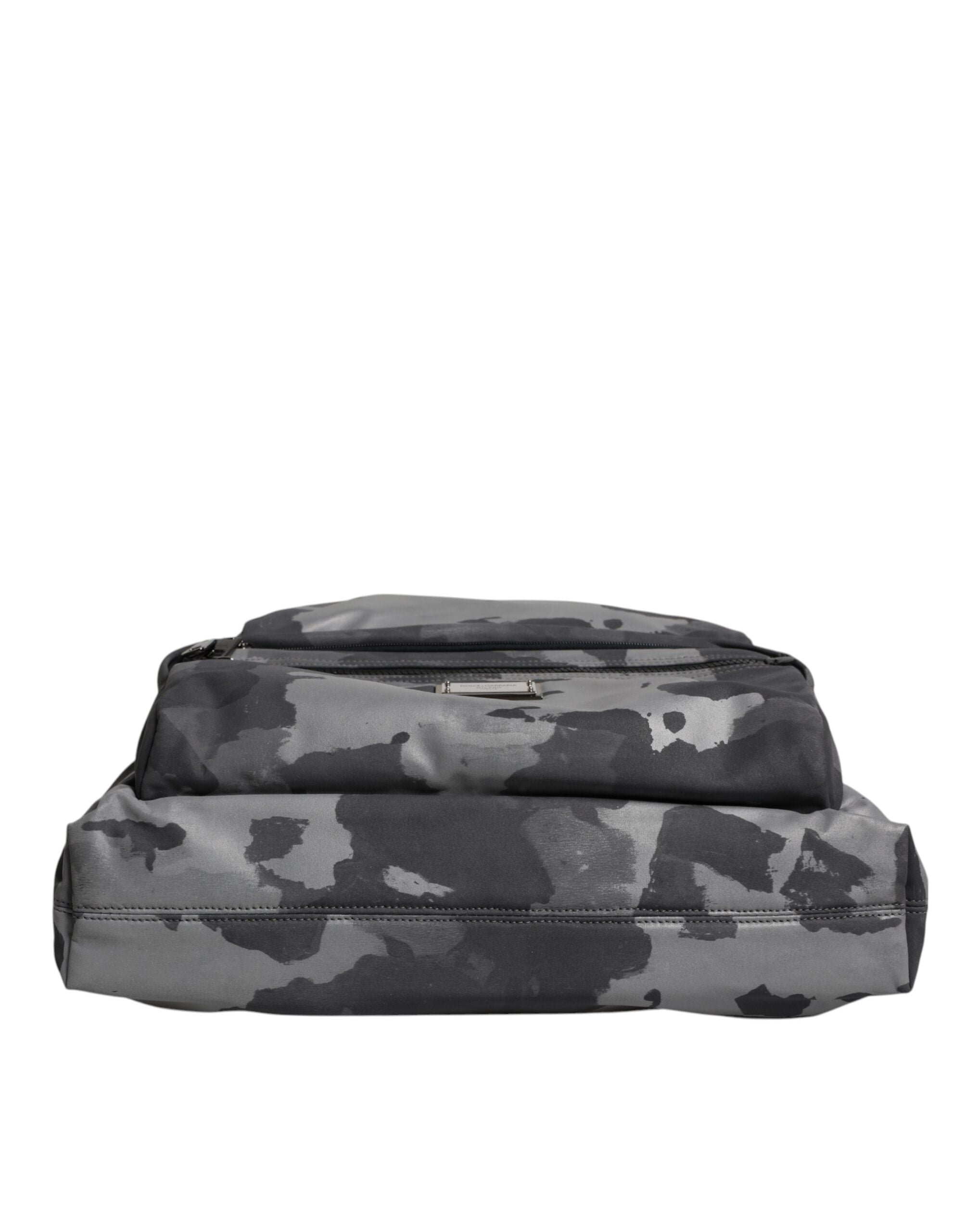 Dolce & Gabbana Black Camouflage Shoulder Strap Logo Plaque Bag-6
