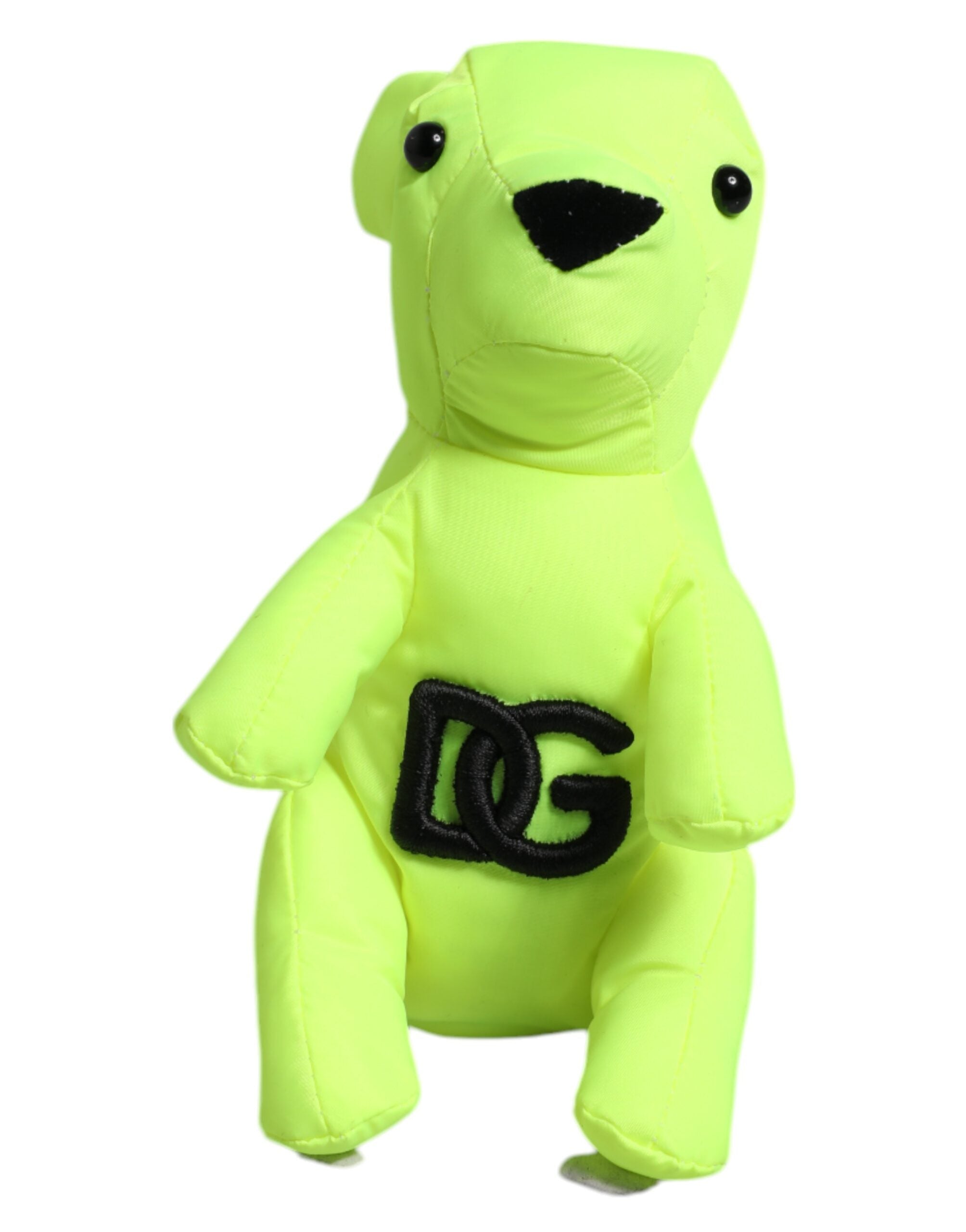 Dolce & Gabbana Green Bear Embroidered Logo Keyring Clasp Keyring-5