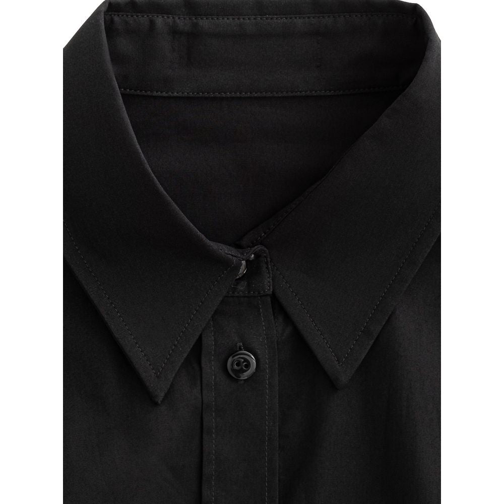 Dolce & Gabbana Black Cotton Dress Shirt-2