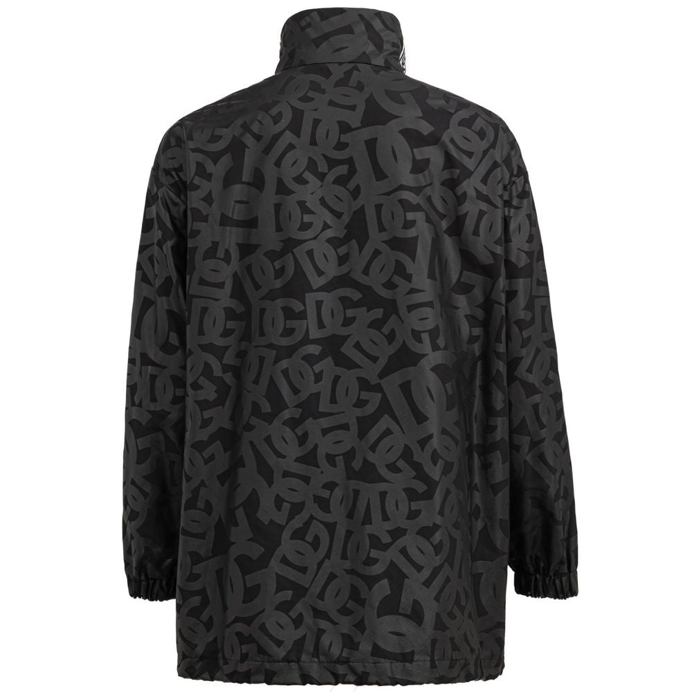 Dolce & Gabbana Schwarze Shell-Jacke aus Polyester-2