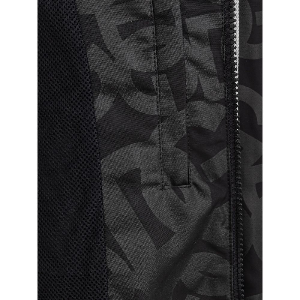 Dolce & Gabbana Schwarze Shell-Jacke aus Polyester-5
