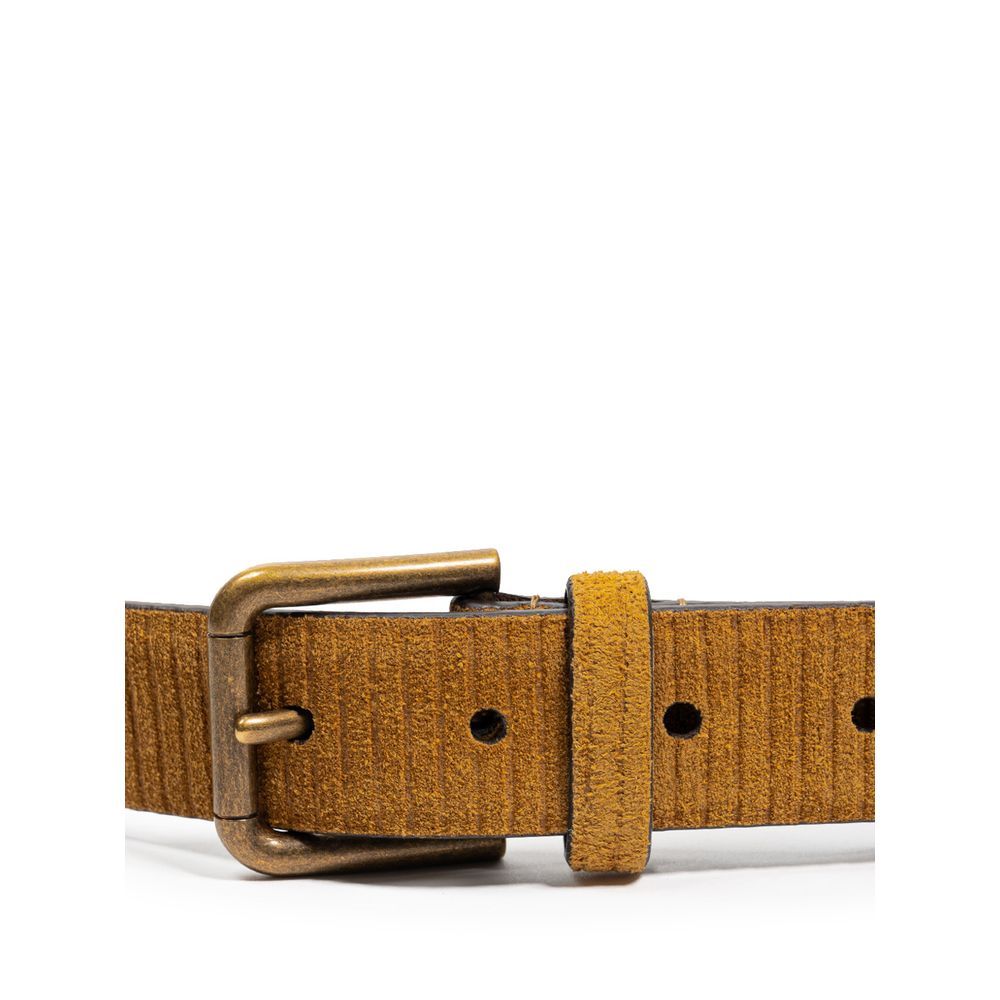 Dolce & Gabbana Brauner Ledergürtel-2